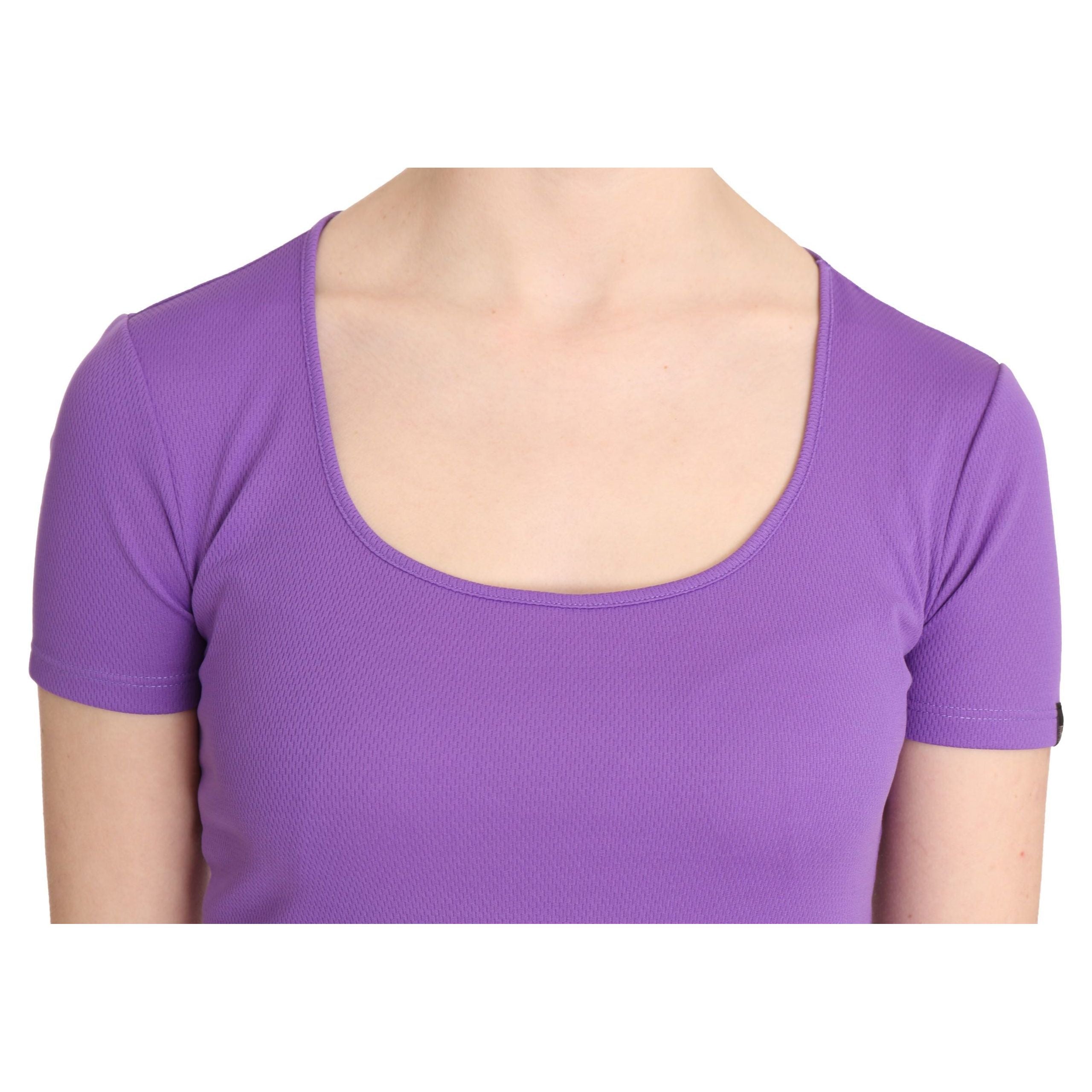 Chic Purple Casual Top for Everyday Elegance