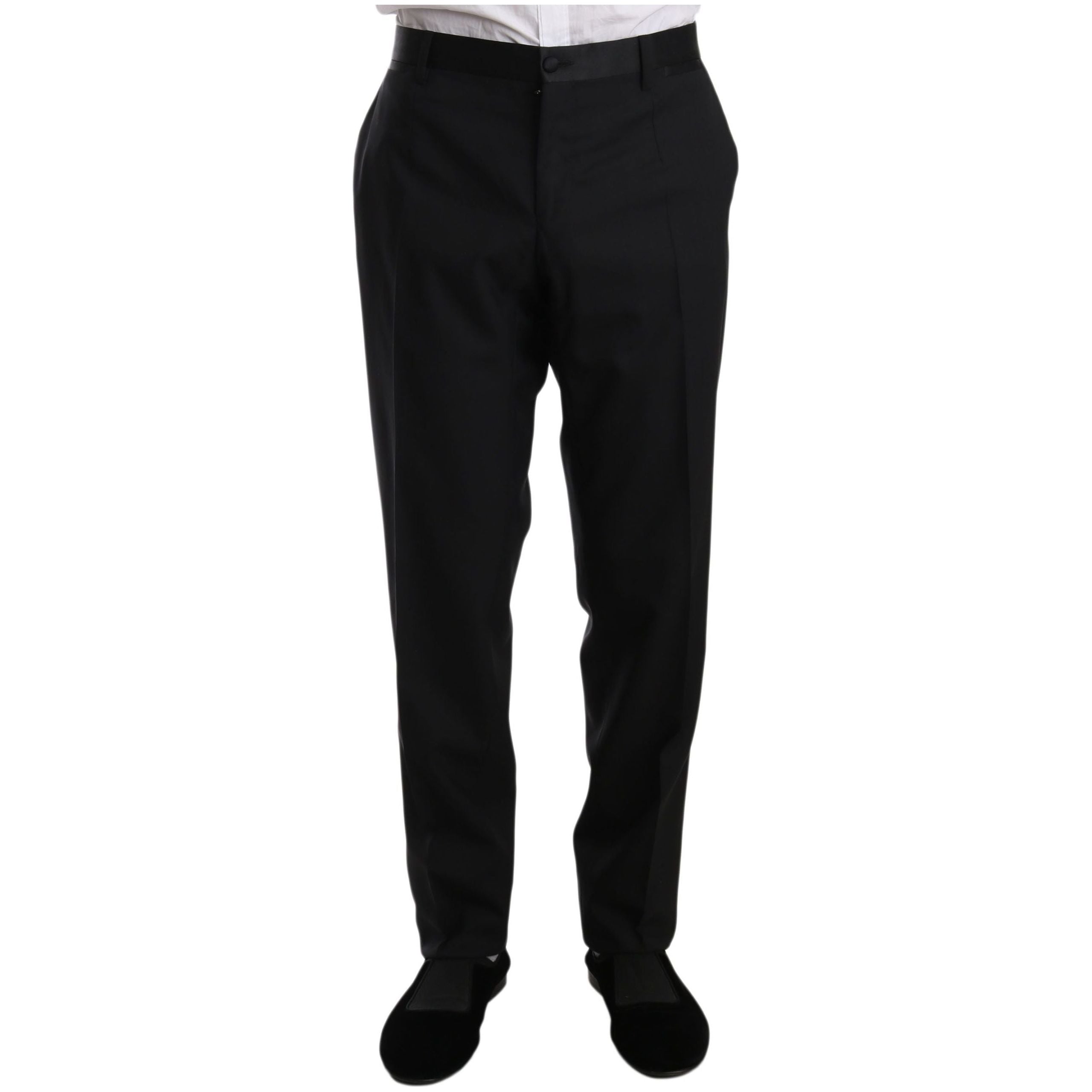 Elegant Black Slim Fit Martini Suit Set