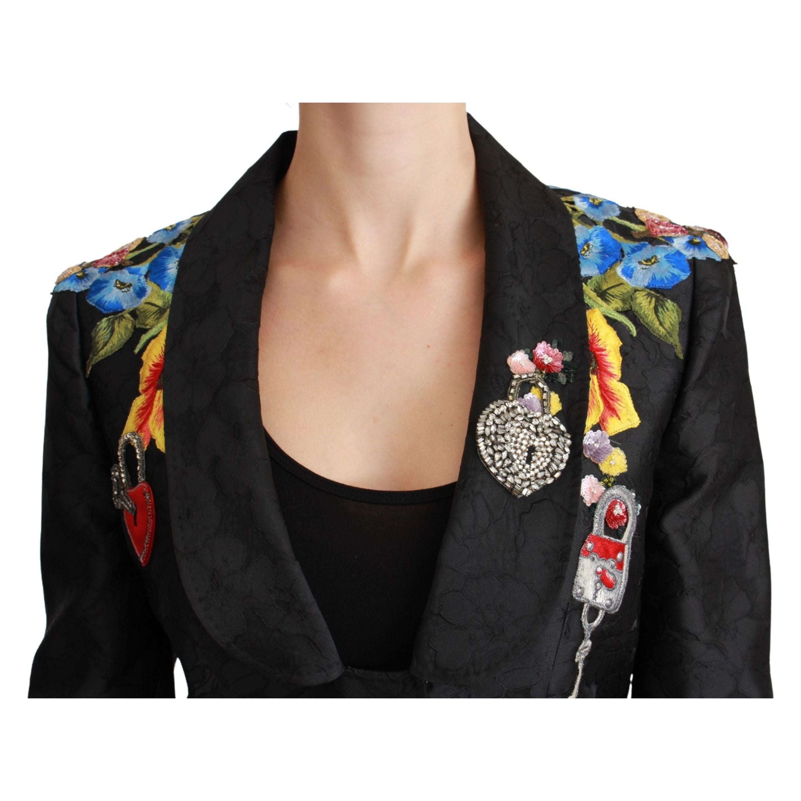 Enchanted Sicilian Brocade Blazer