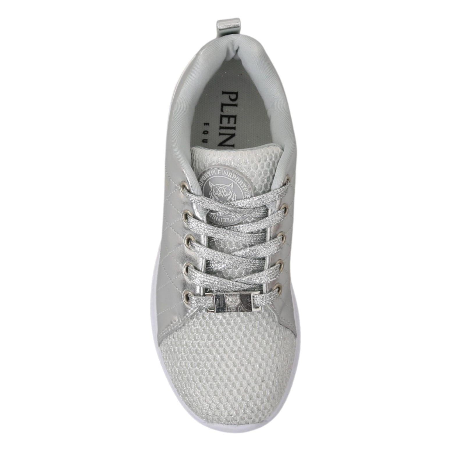 Sleek Silver Sneakers for Trendsetters