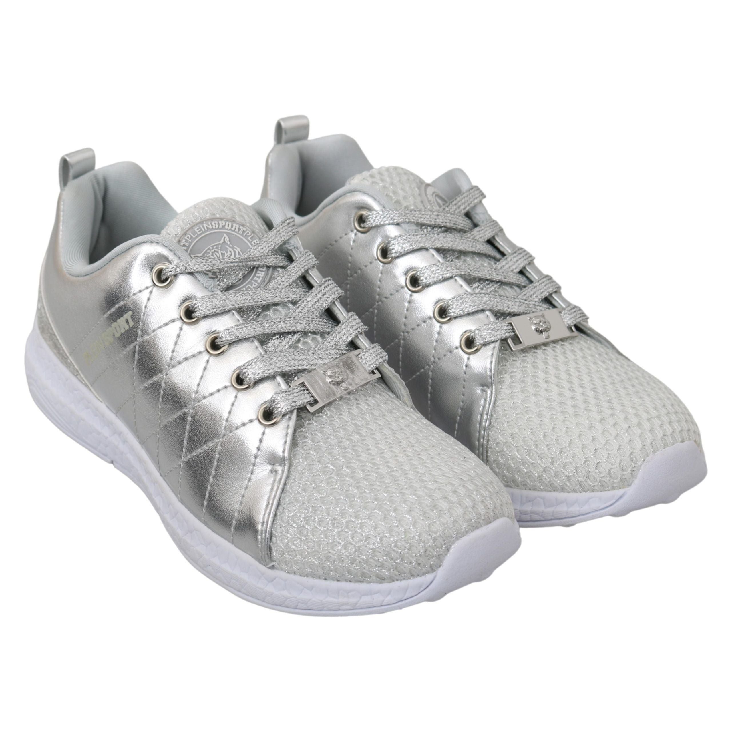 Sleek Silver Sneakers for Trendsetters