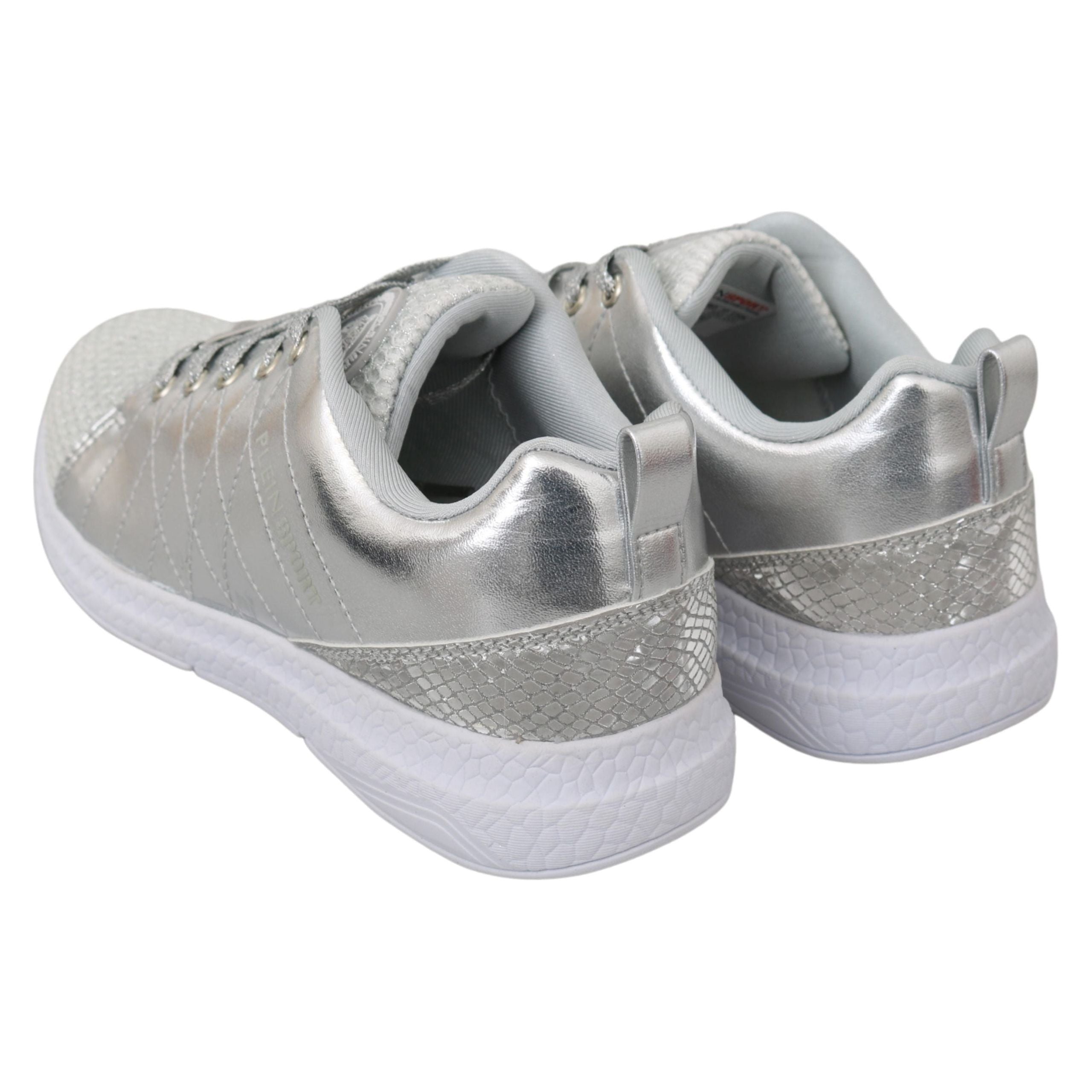 Sleek Silver Sneakers for Trendsetters