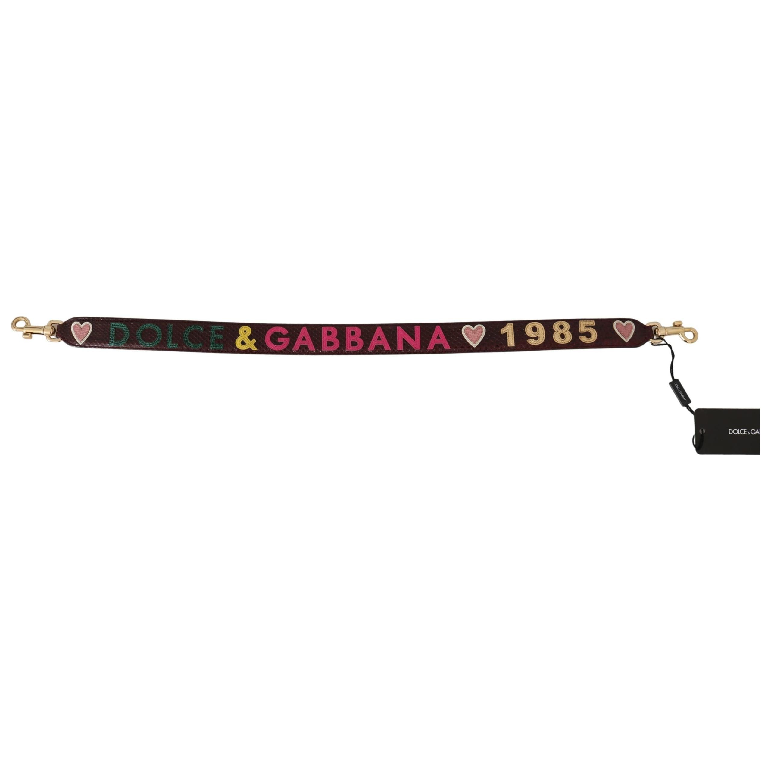 Exquisite Bordeaux Shoulder Strap Accessory