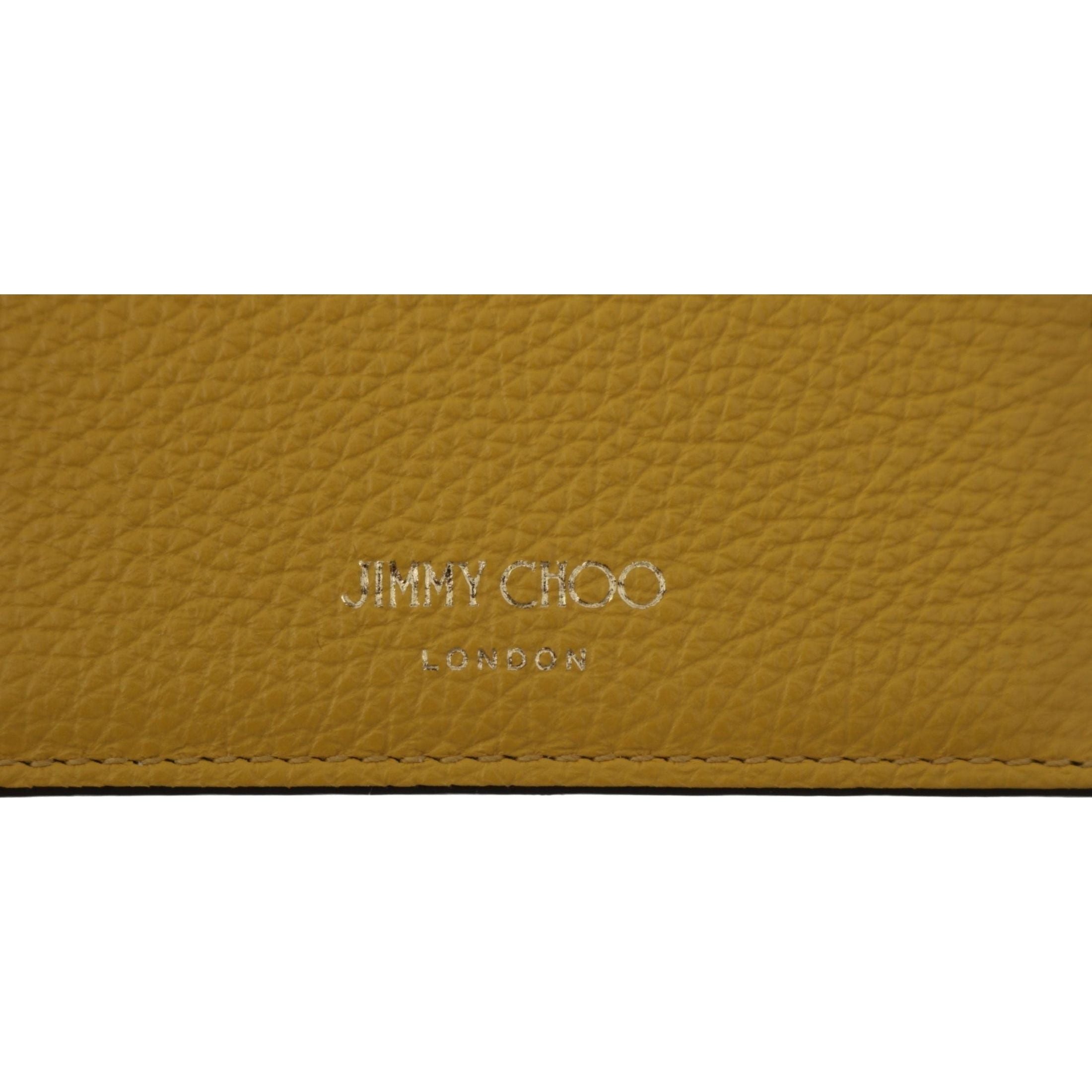 Sunshine Yellow Leather Card Holder