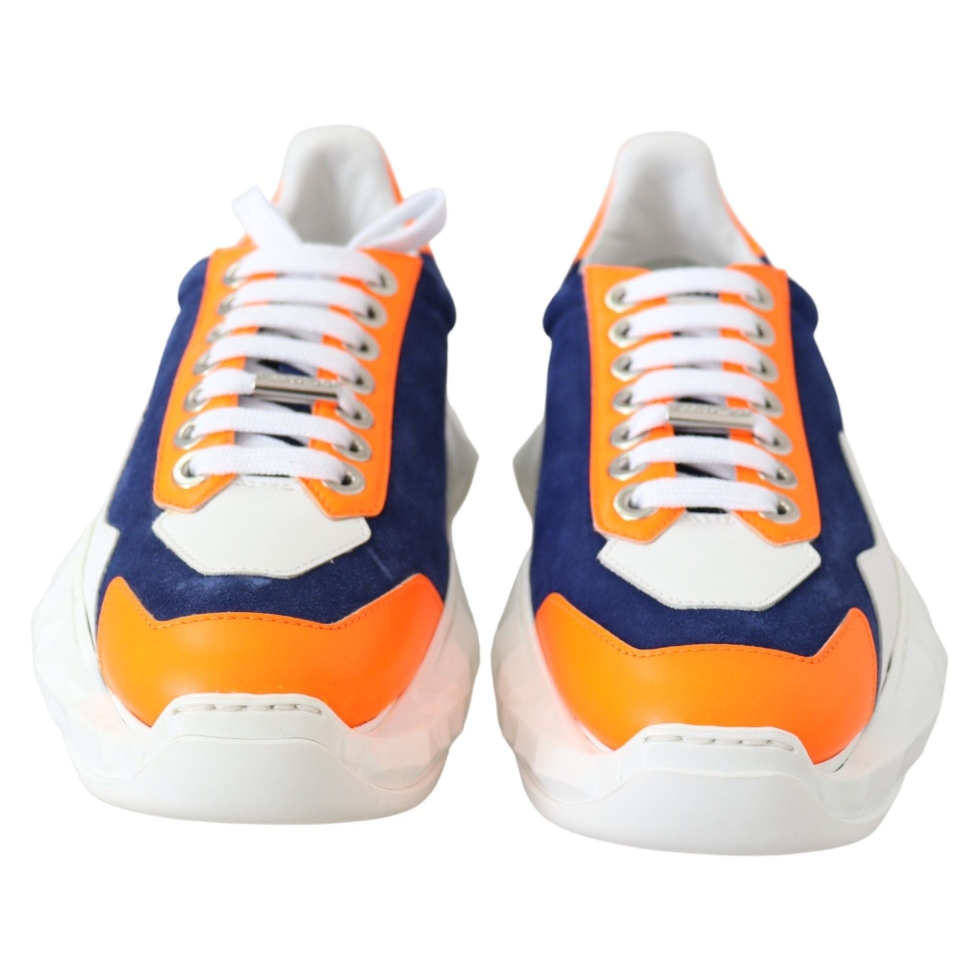 Electric Elegance Leather Mix Sneakers