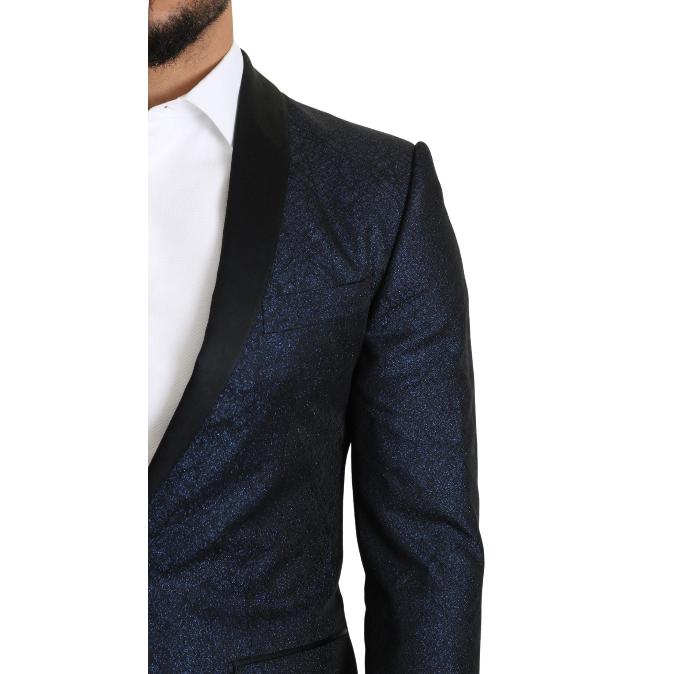 Elegant Martini Blue Slim Fit Blazer