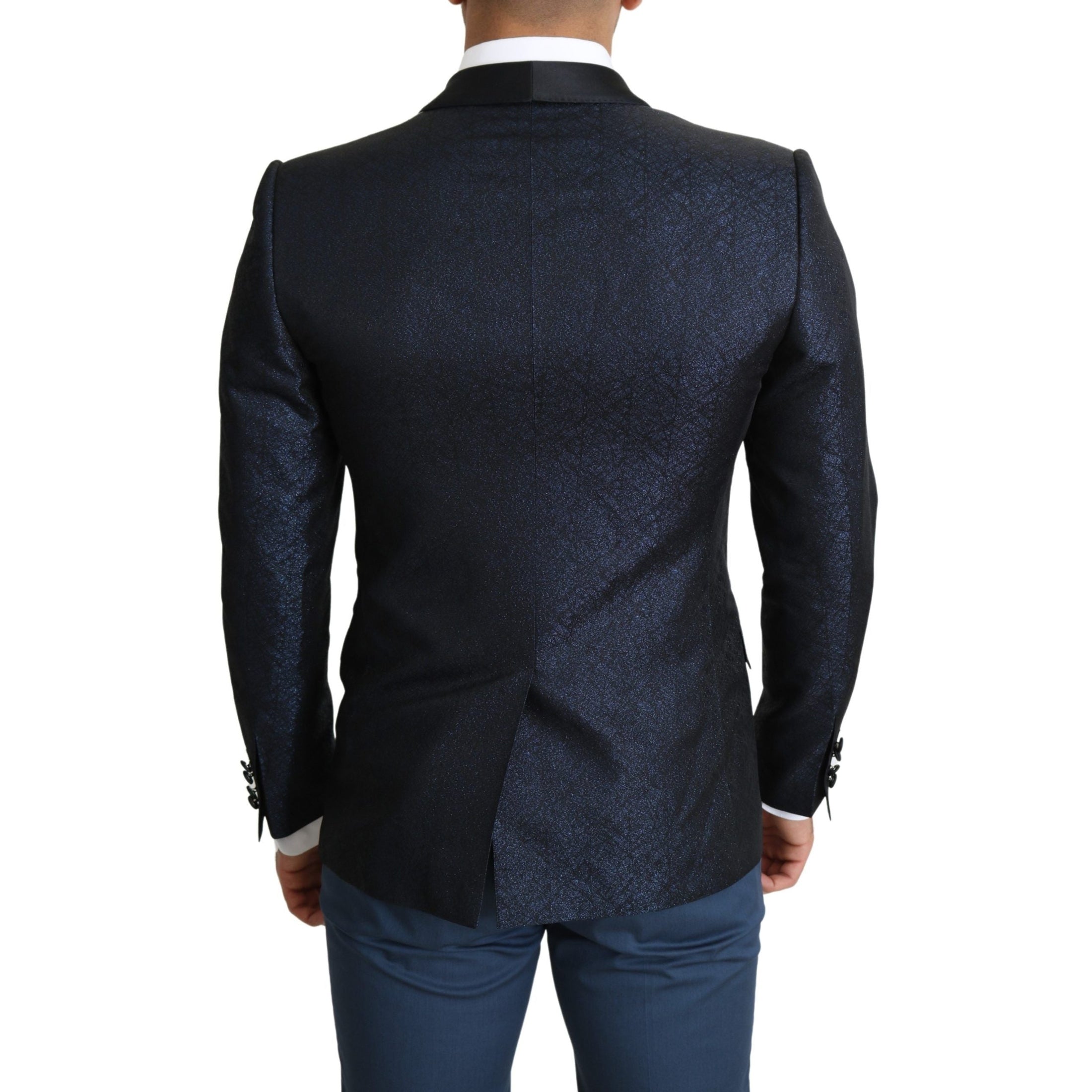 Elegant Martini Blue Slim Fit Blazer