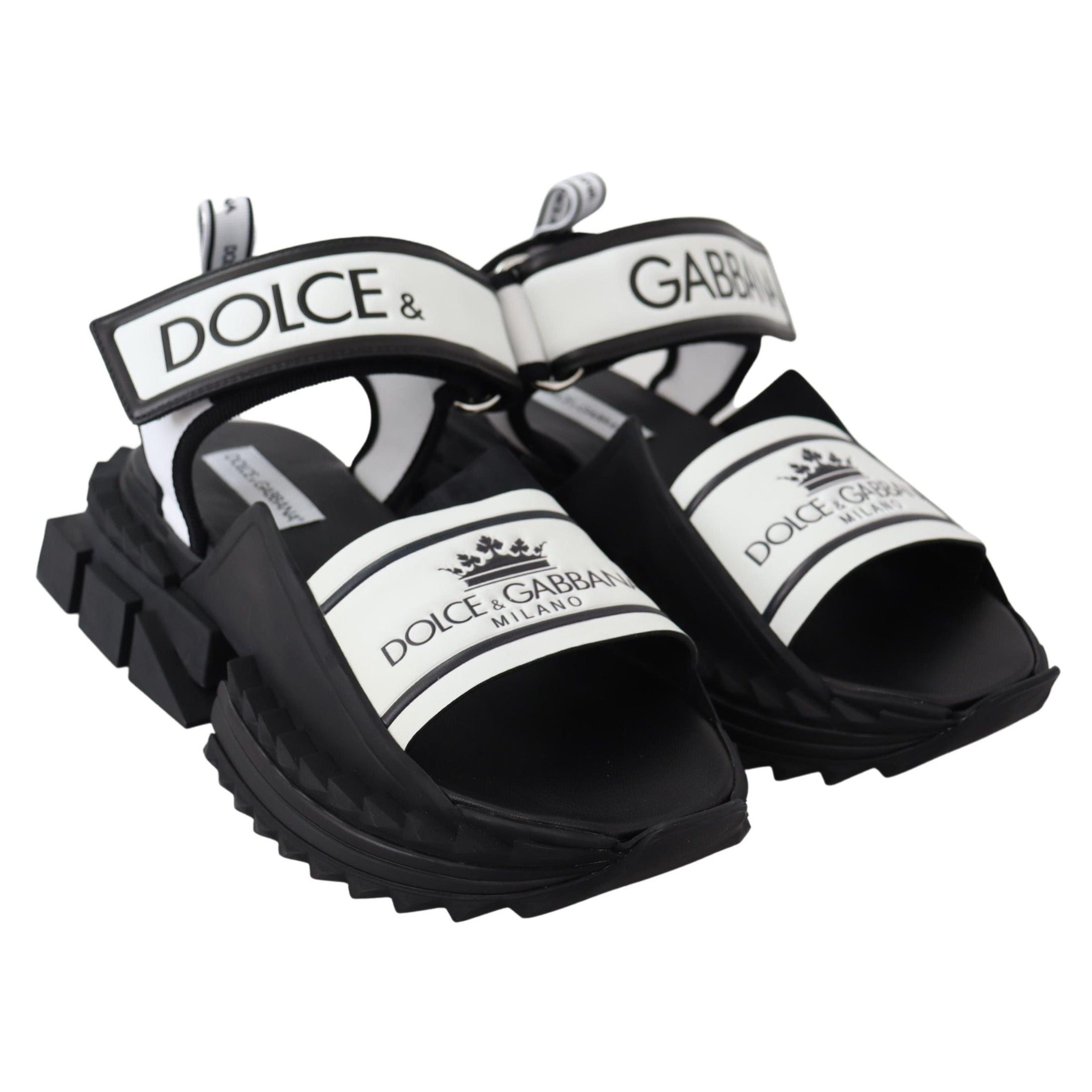 Super King Slider Sandals in Monochrome