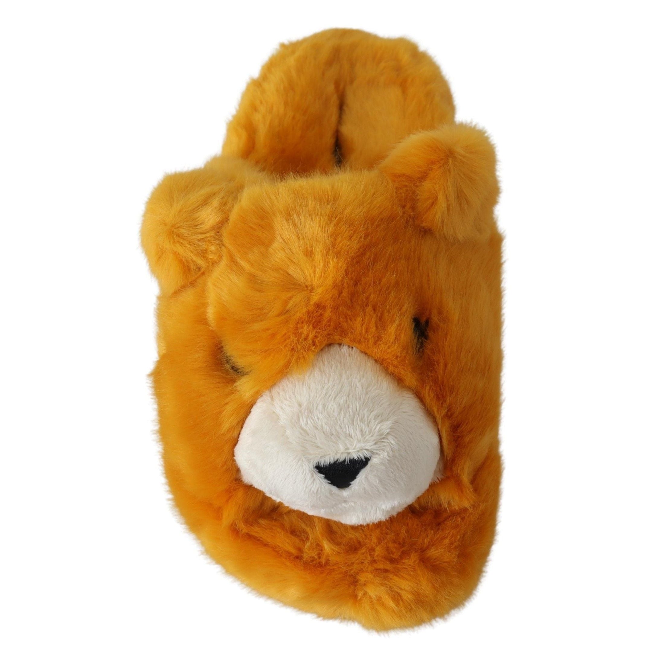 Sunshine Yellow Lion Slippers