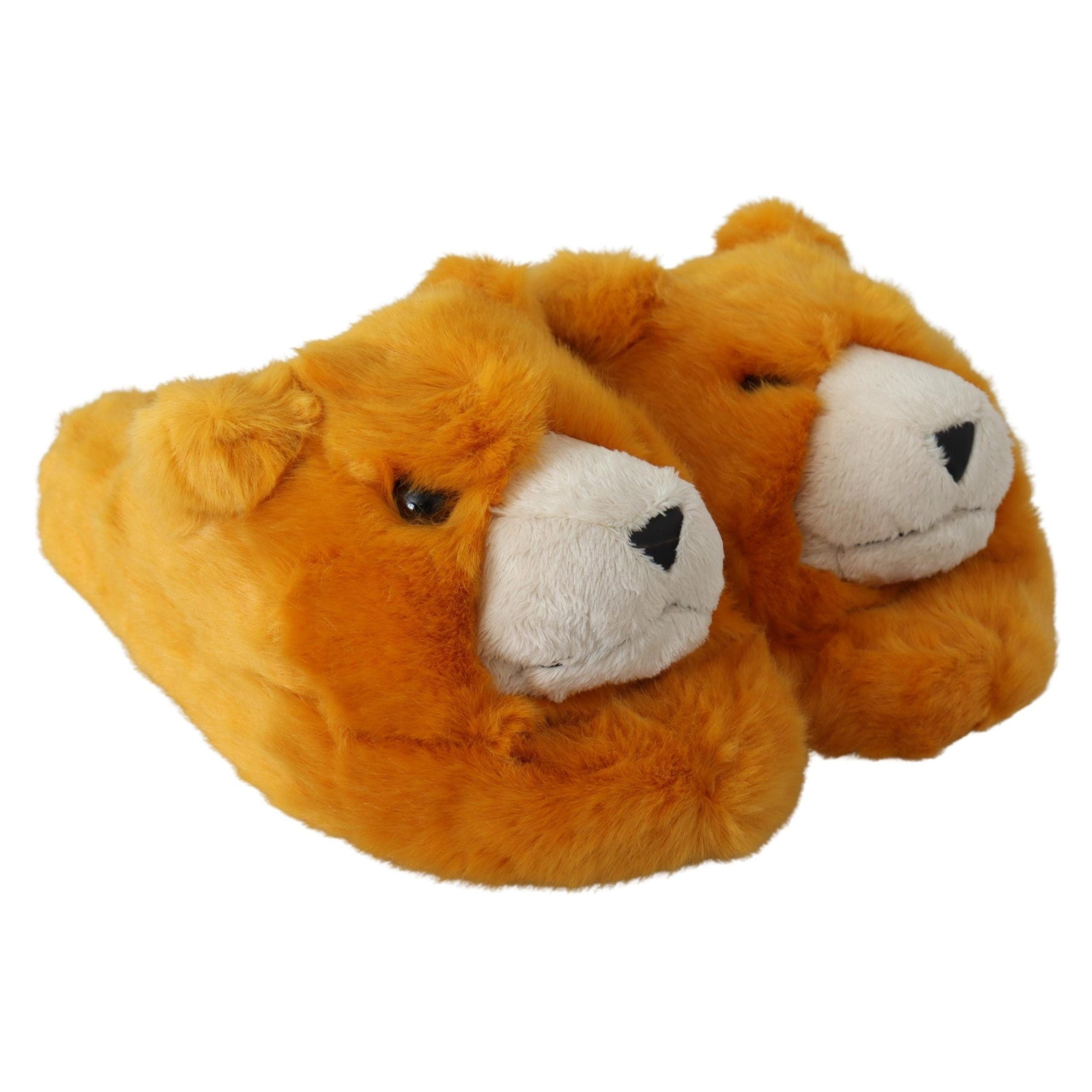 Sunshine Yellow Lion Slippers