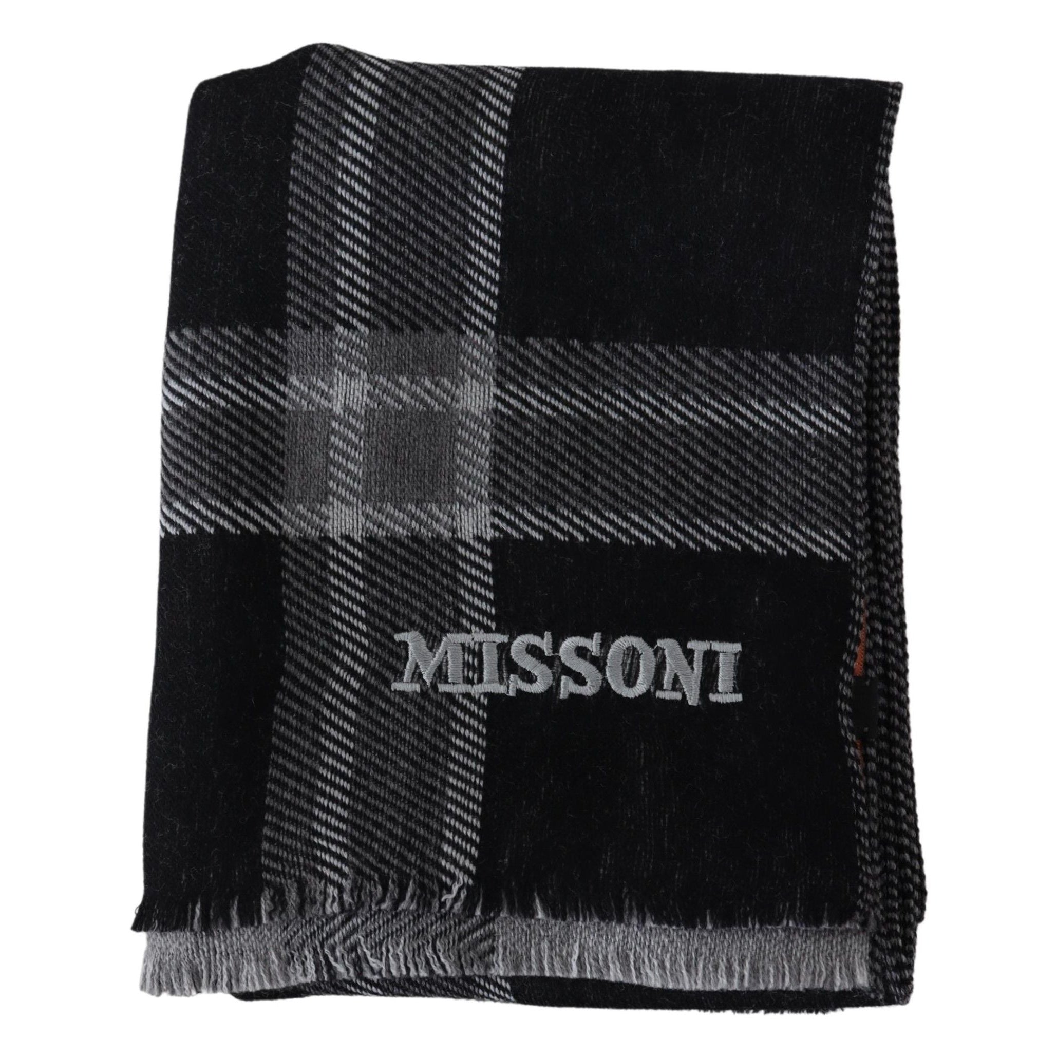 Elegant Woolen Striped Scarf