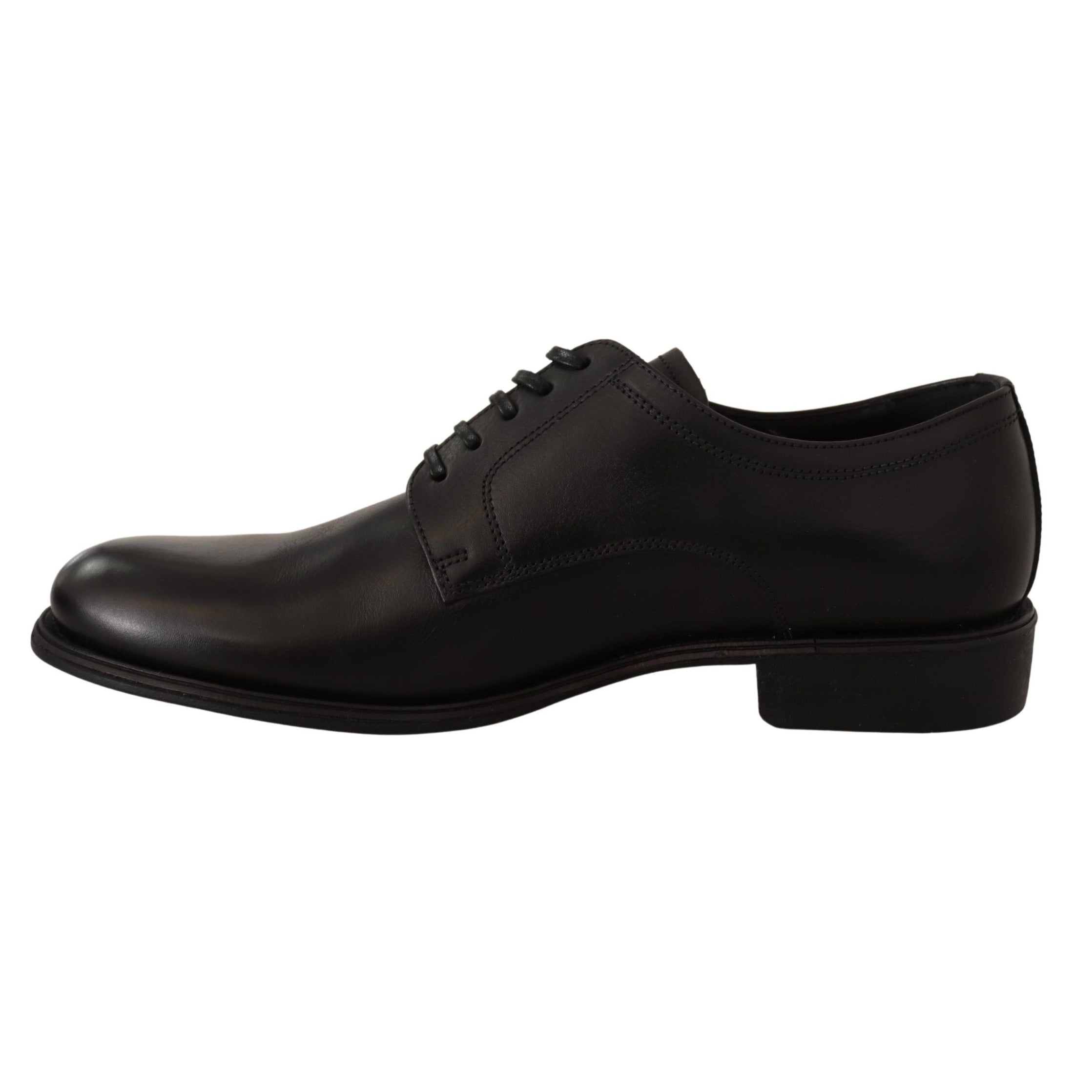 Elegant Black Derby Formal Shoes