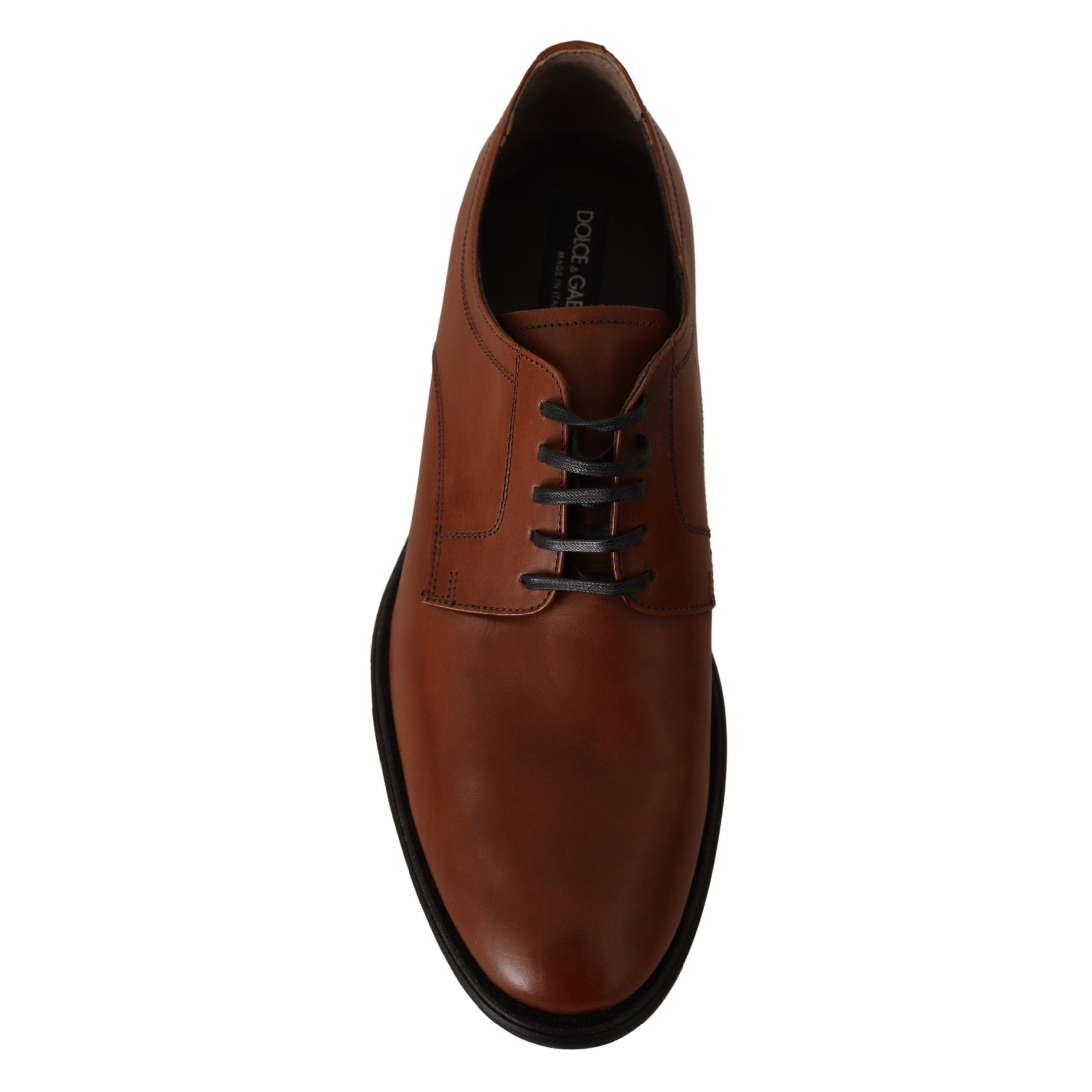 Elegant Brown Derby Formal Shoes