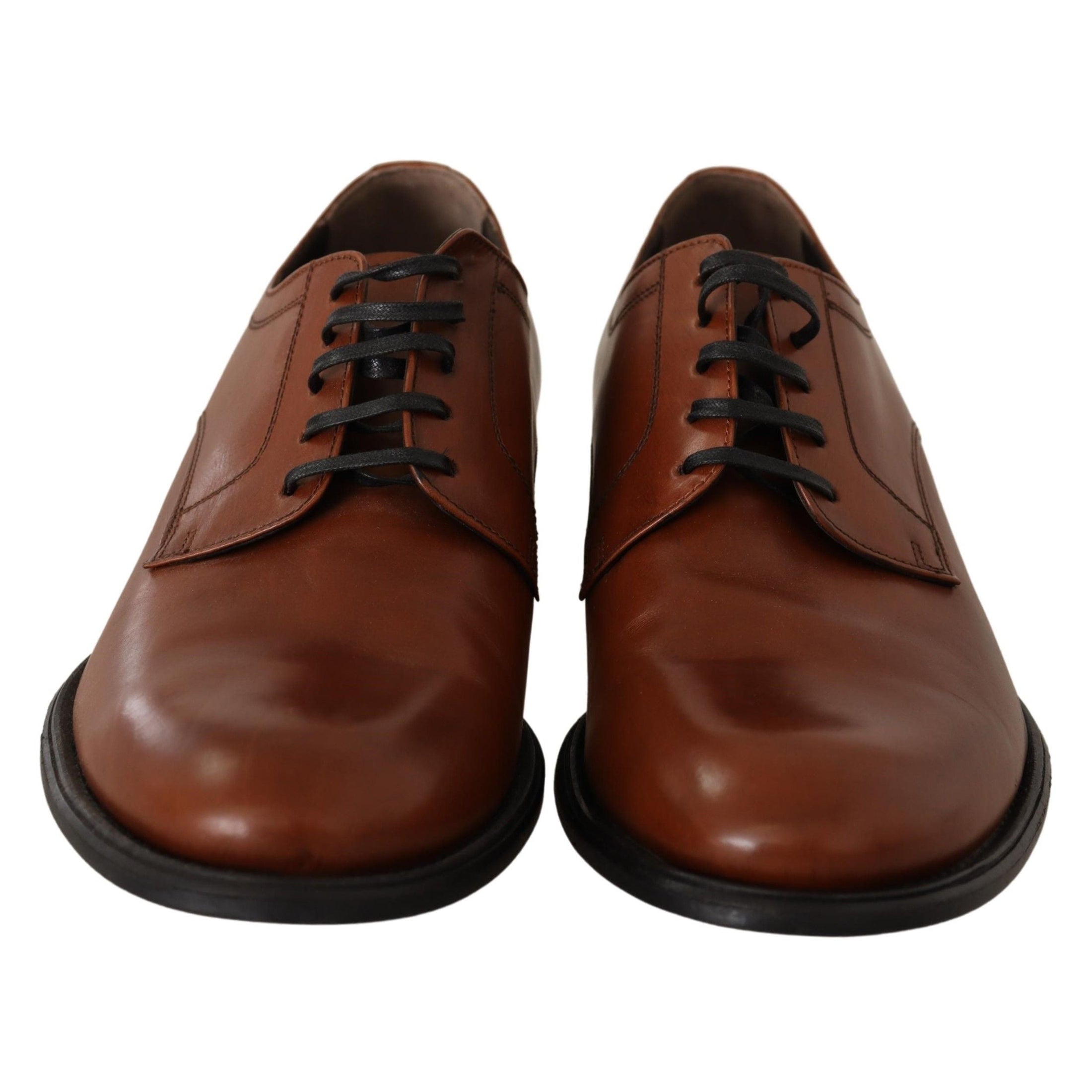 Elegant Brown Derby Formal Shoes