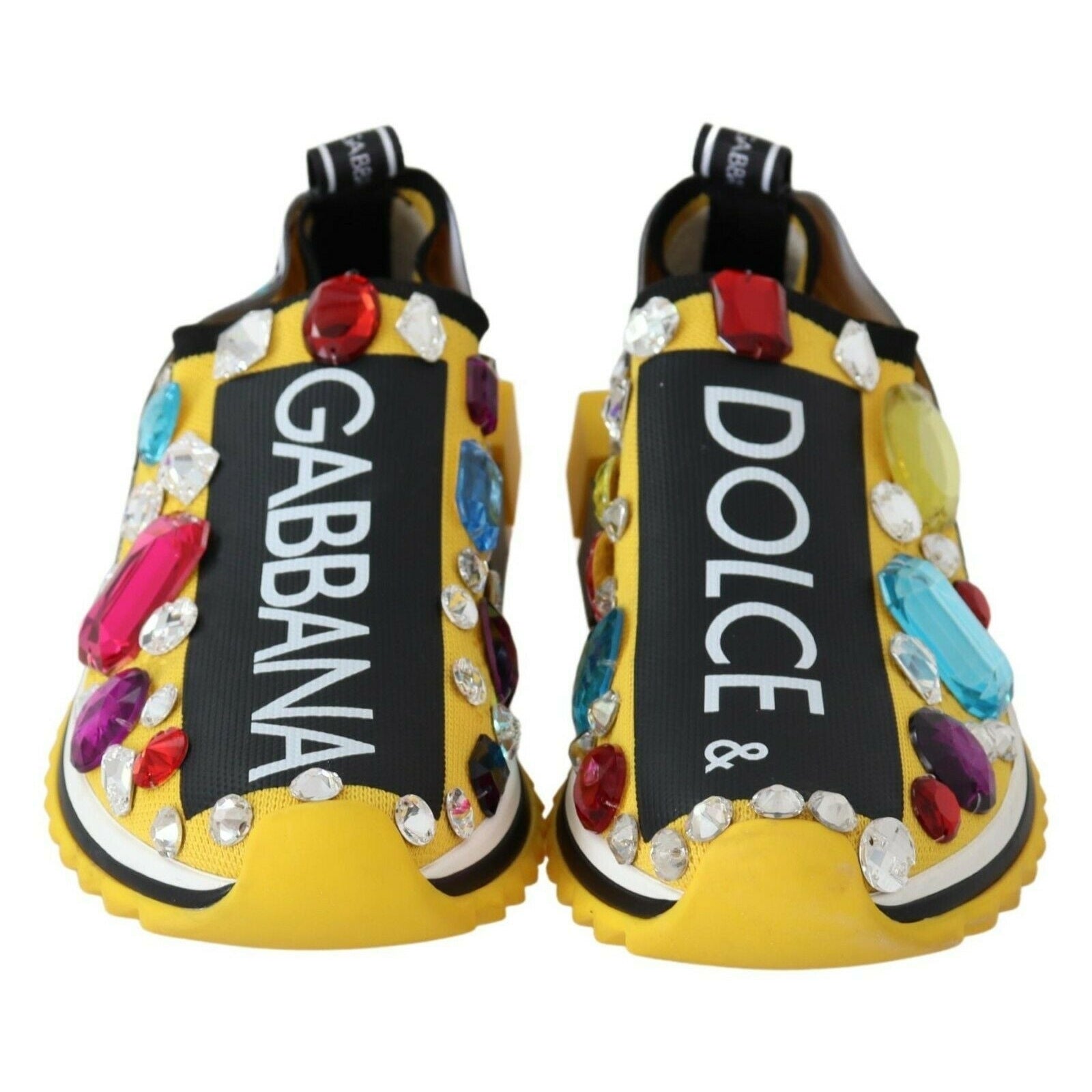 Embellished Yellow Sorrento Sneakers