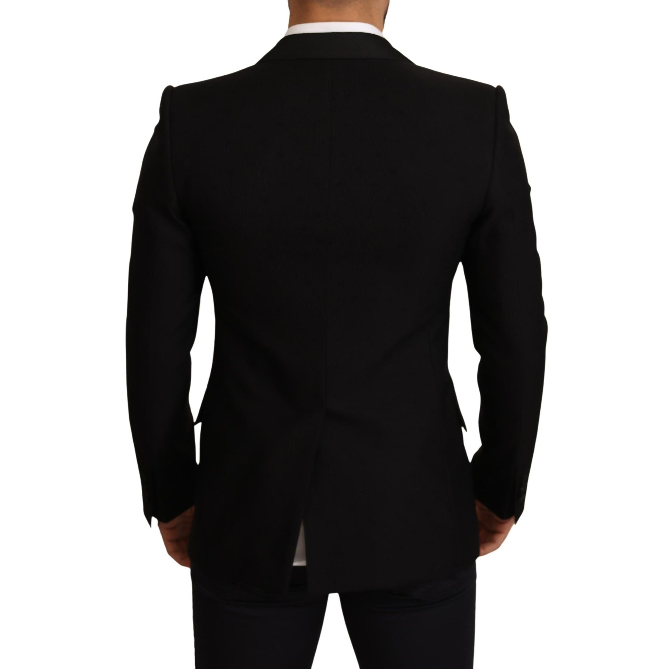 Elegant Slim Fit Black Blazer Jacket