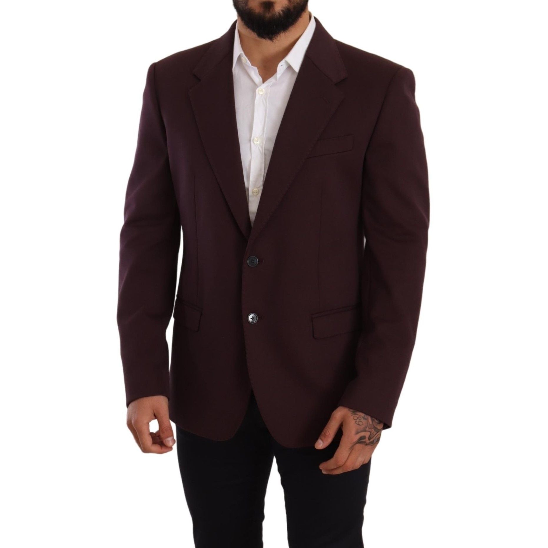 Elegant Indigo Slim Fit Blazer for Men