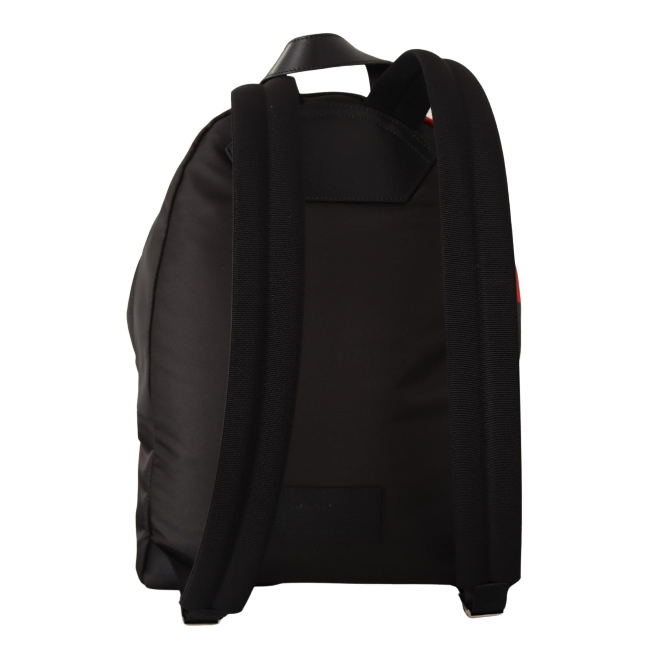 Sleek Urban Backpack in Black and Red