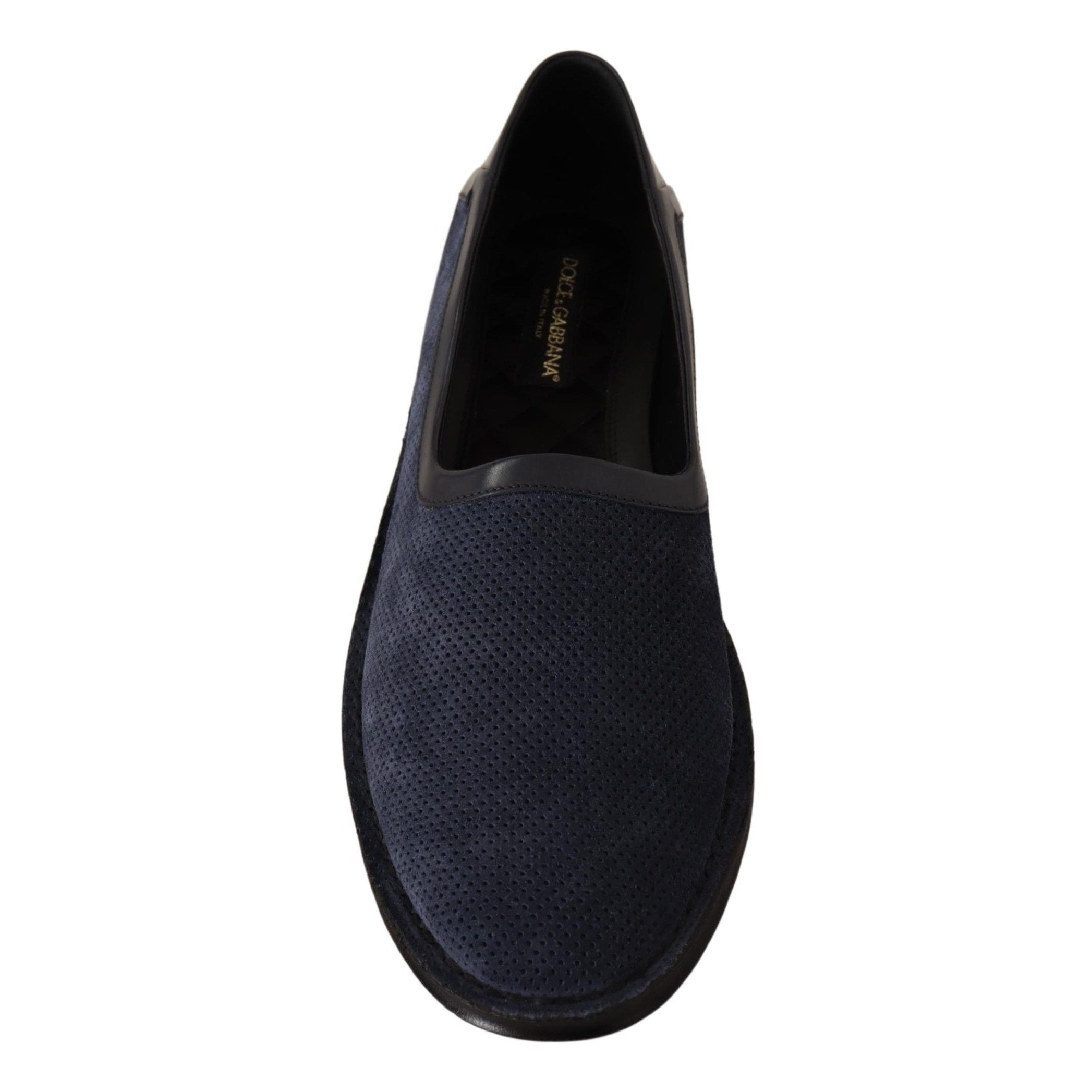 Elegant Perforated Leather Loafers