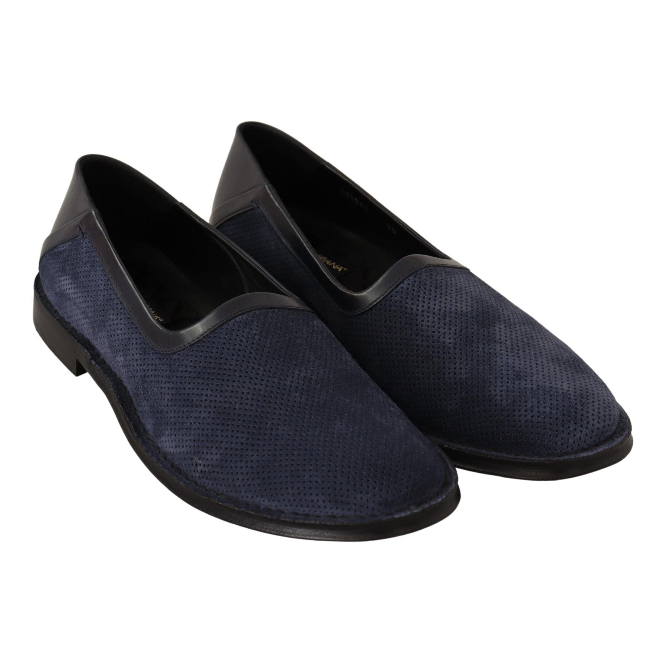 Elegant Perforated Leather Loafers