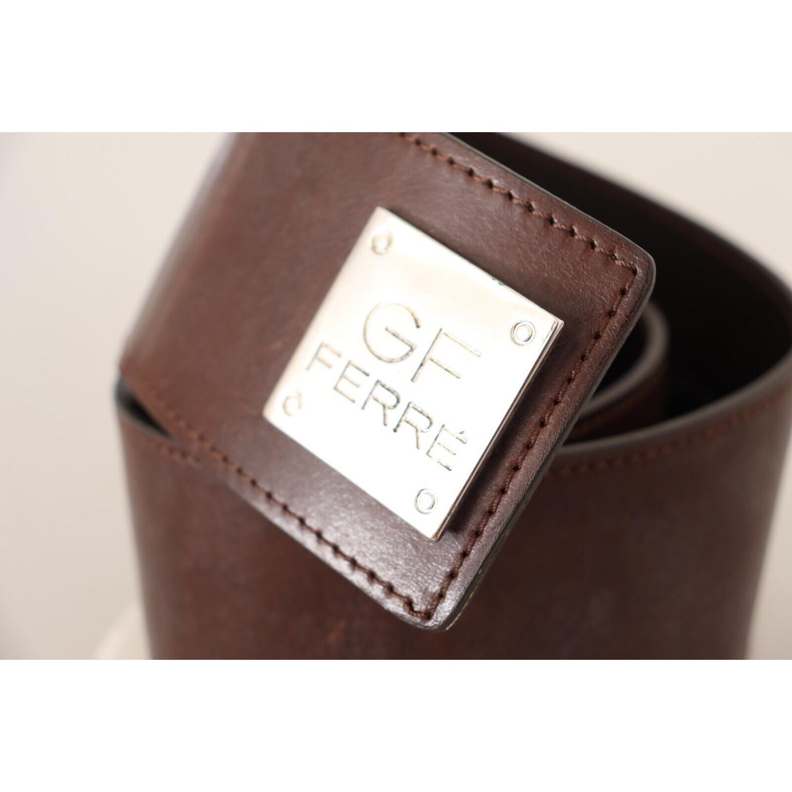 Elegant Genuine Leather Fashion Belt - Chic Brown