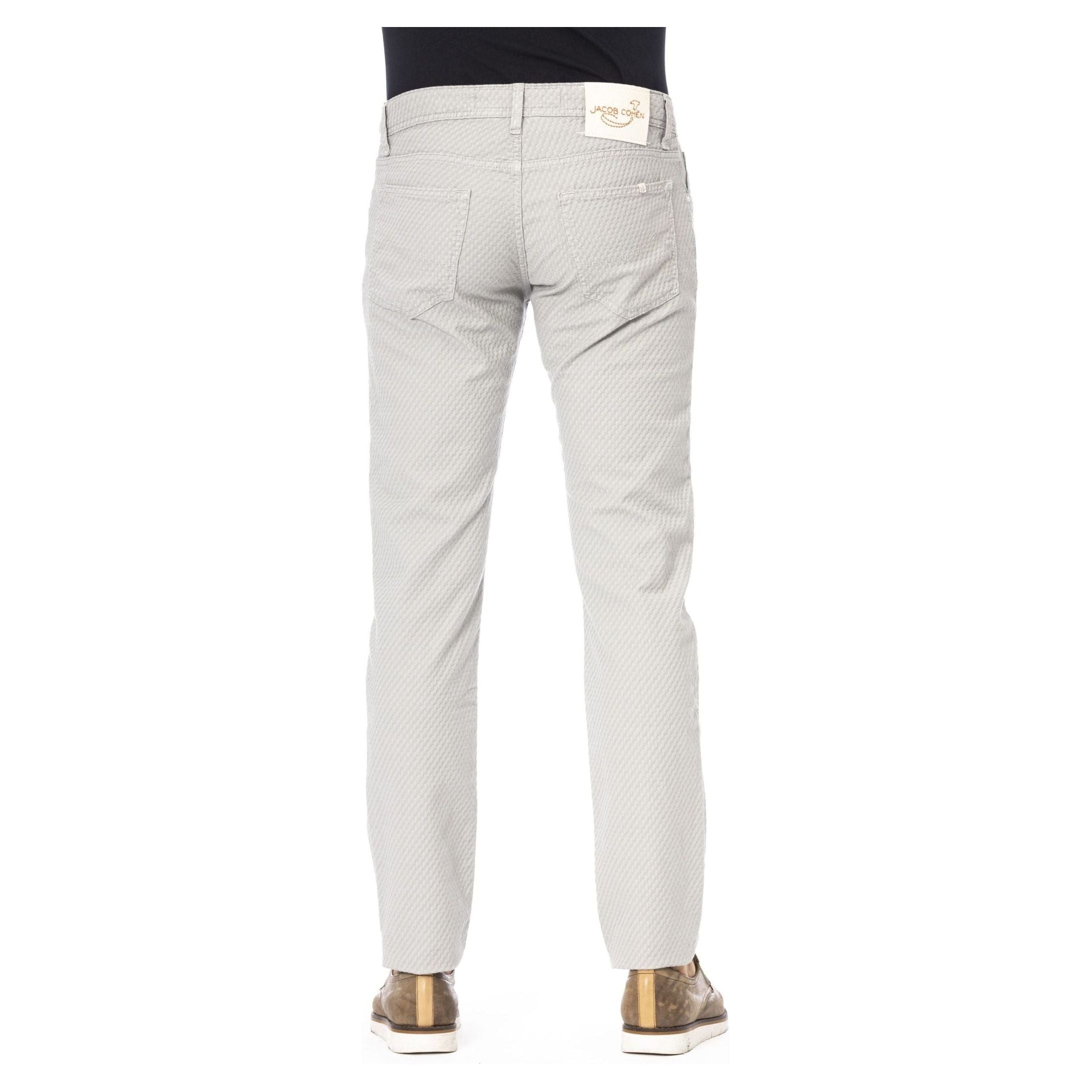 Gray Cotton Men's Jean