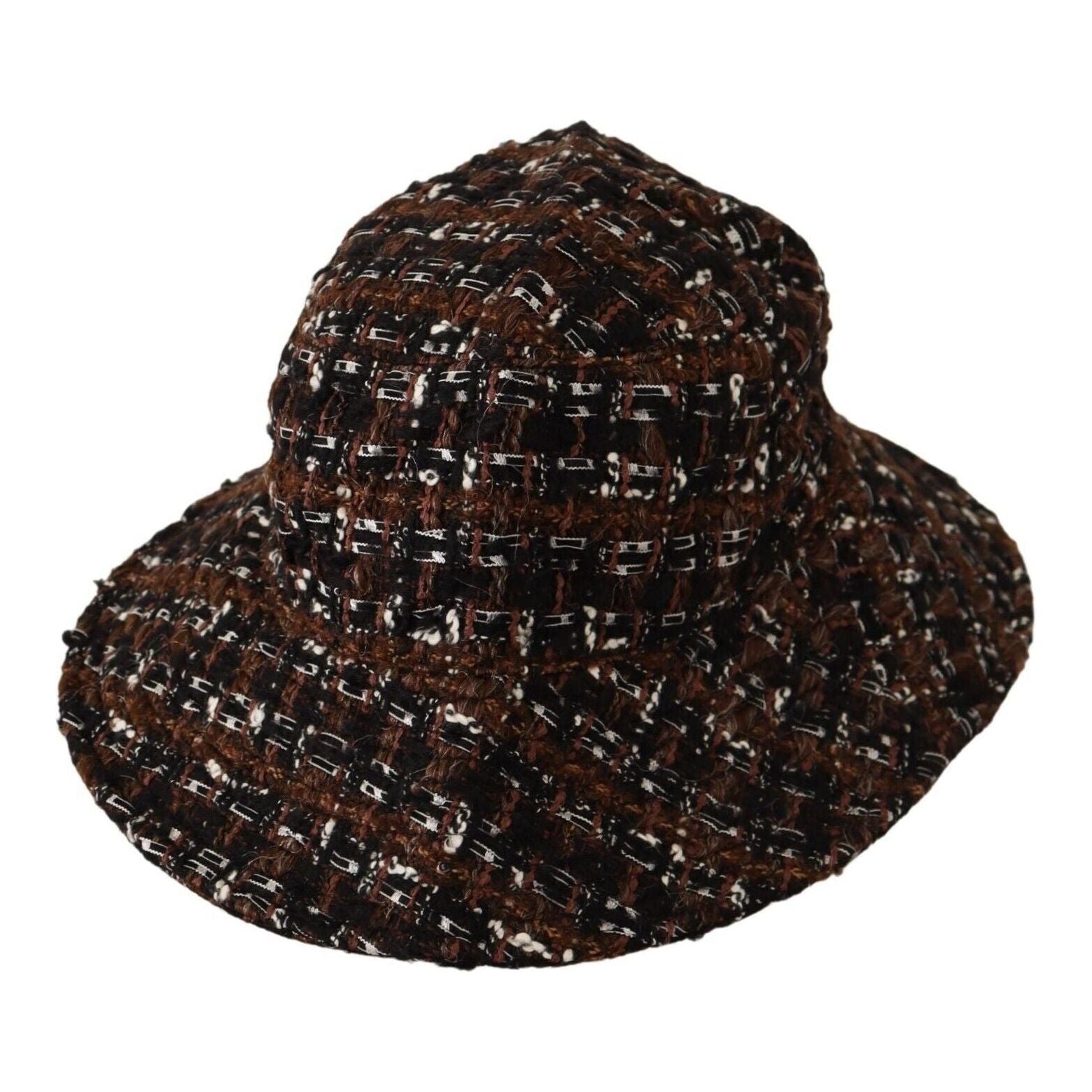 Elegant Woven Multicolor Bucket Hat