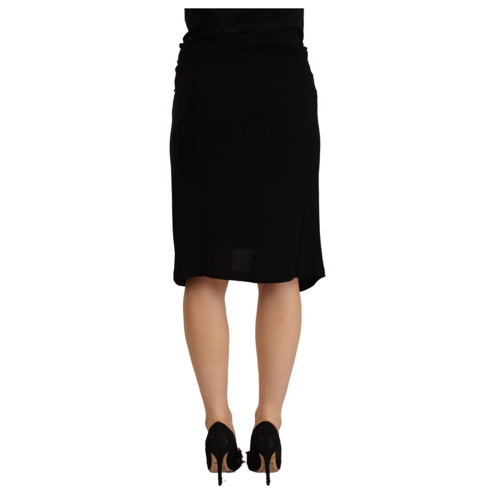 Elegant High Waist Pencil Cut Skirt