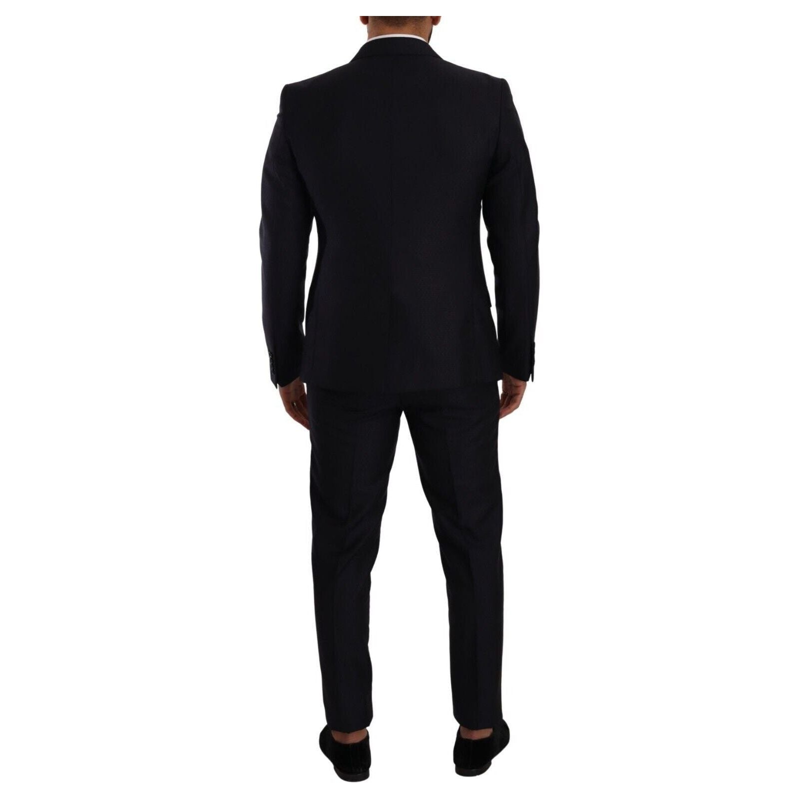 Elegant Slim Fit Wool Silk Cashmere Men's Suit