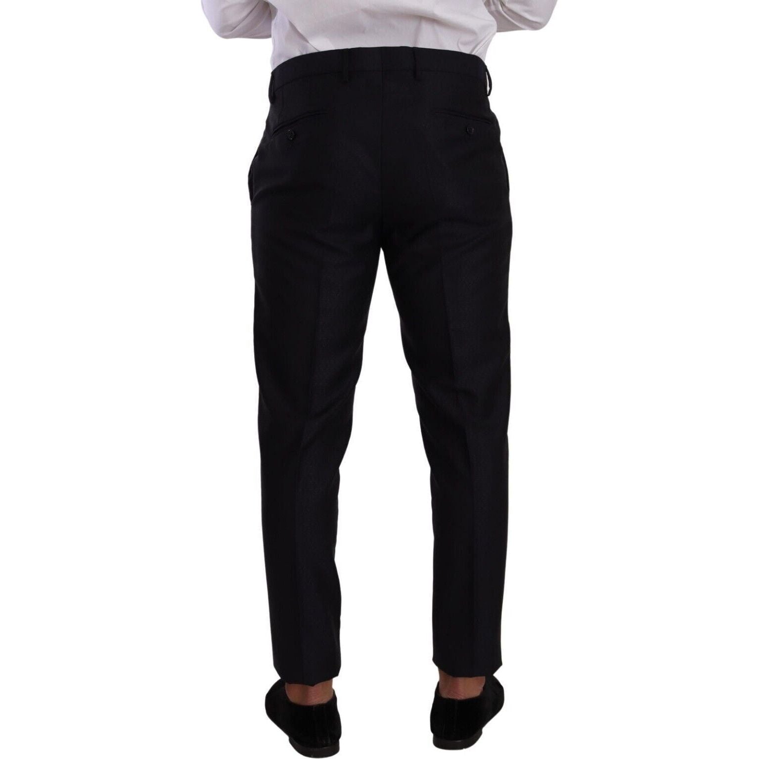 Elegant Slim Fit Wool Silk Cashmere Men's Suit