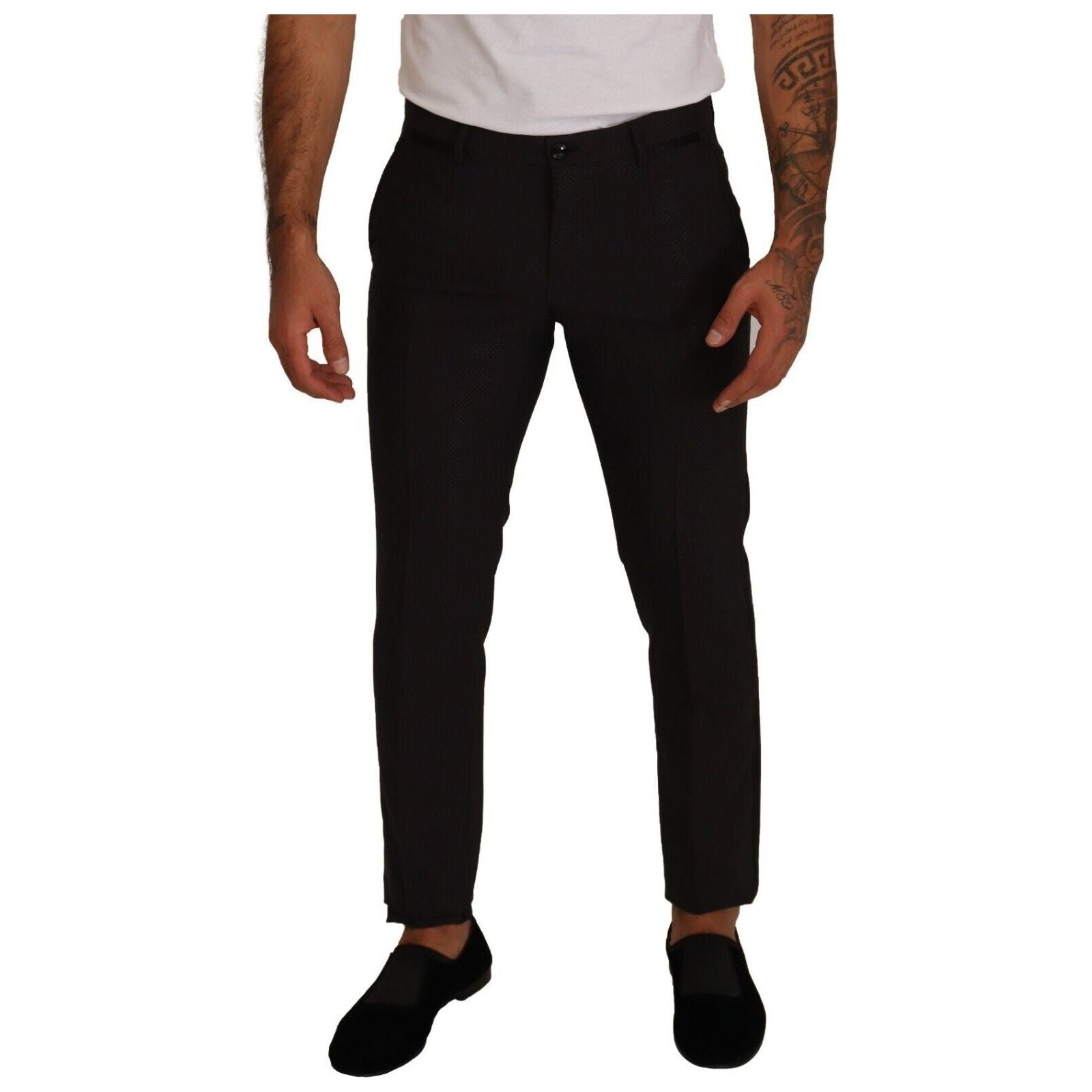 Elegant Skinny Tuxedo Trousers