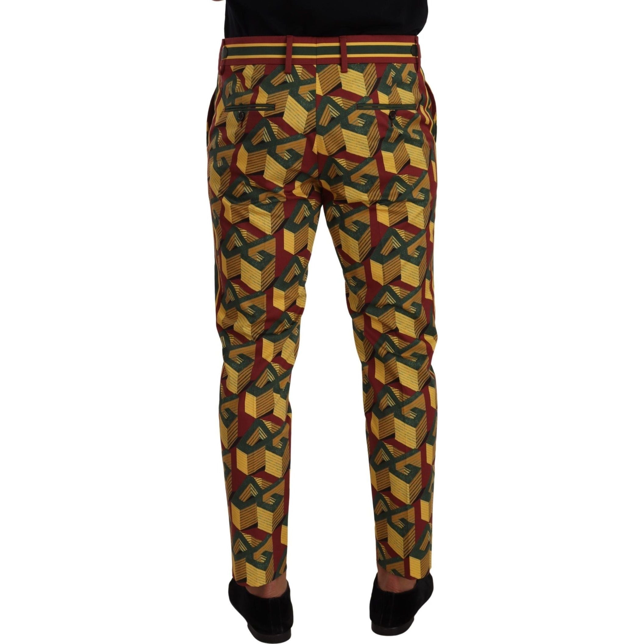 Elegant Multicolor Tapered Pants for Men