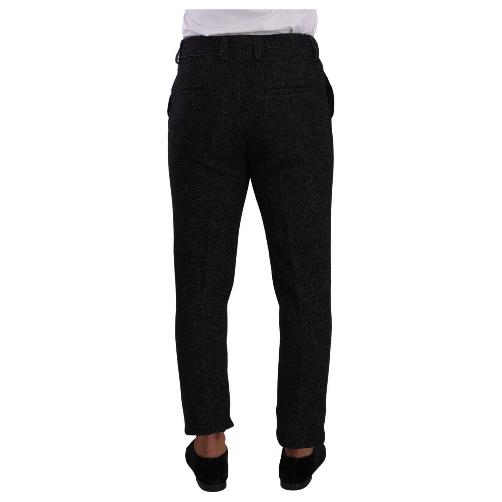 Elegant Wool Blend Dress Pants