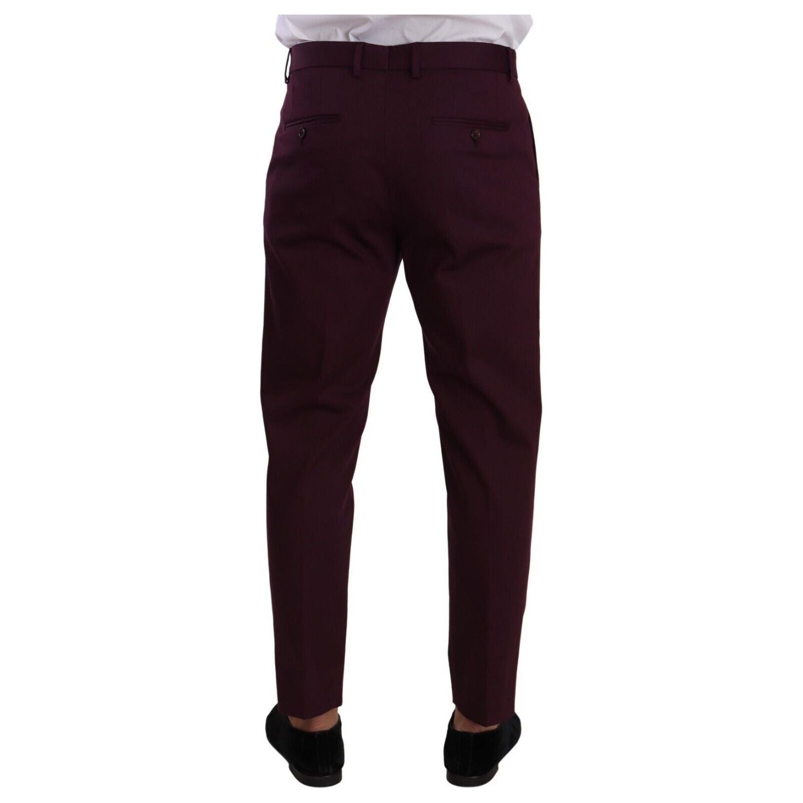 Elegant Purple Chinos for the Modern Man