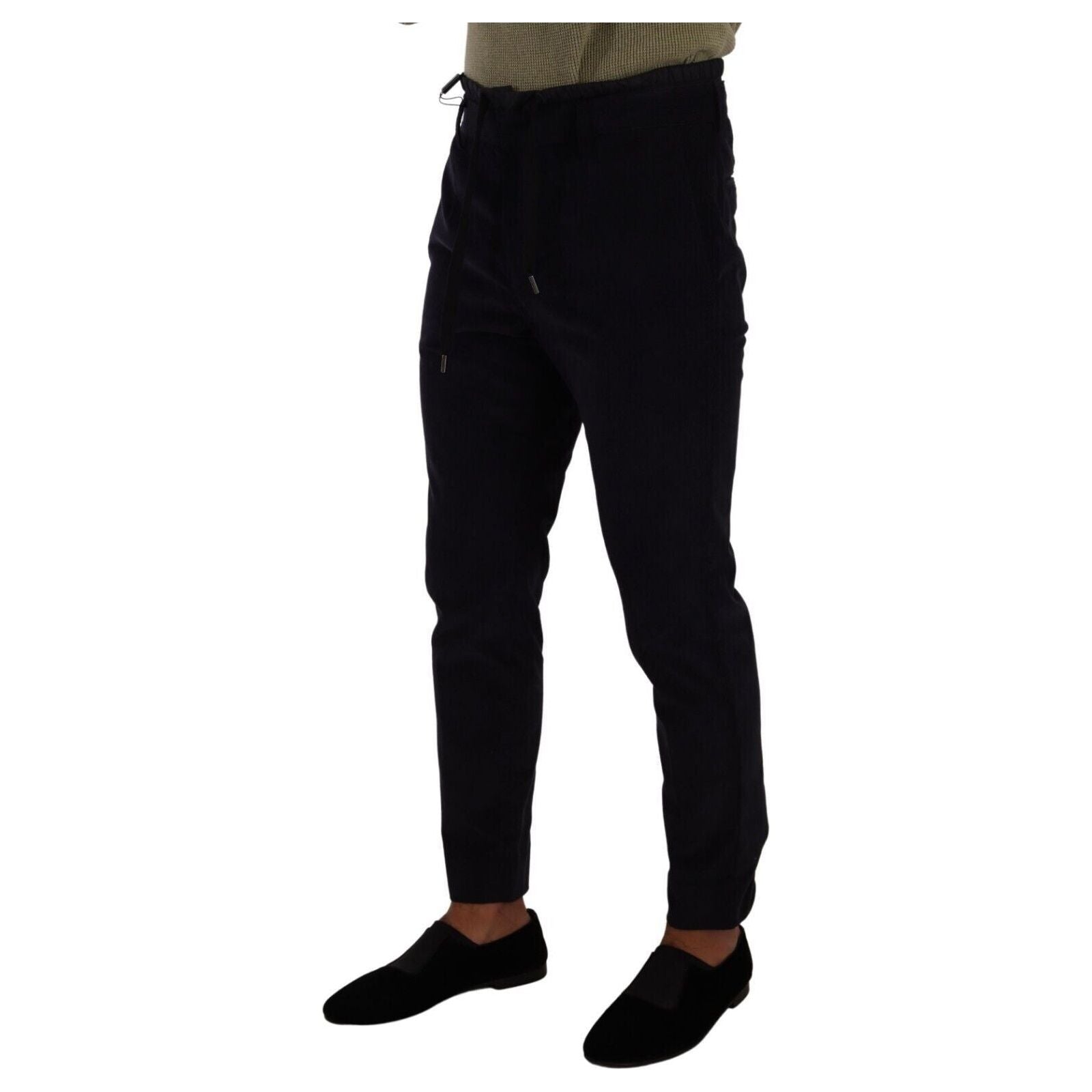 Slim Fit Luxe Corduroy Pants in Dark Blue