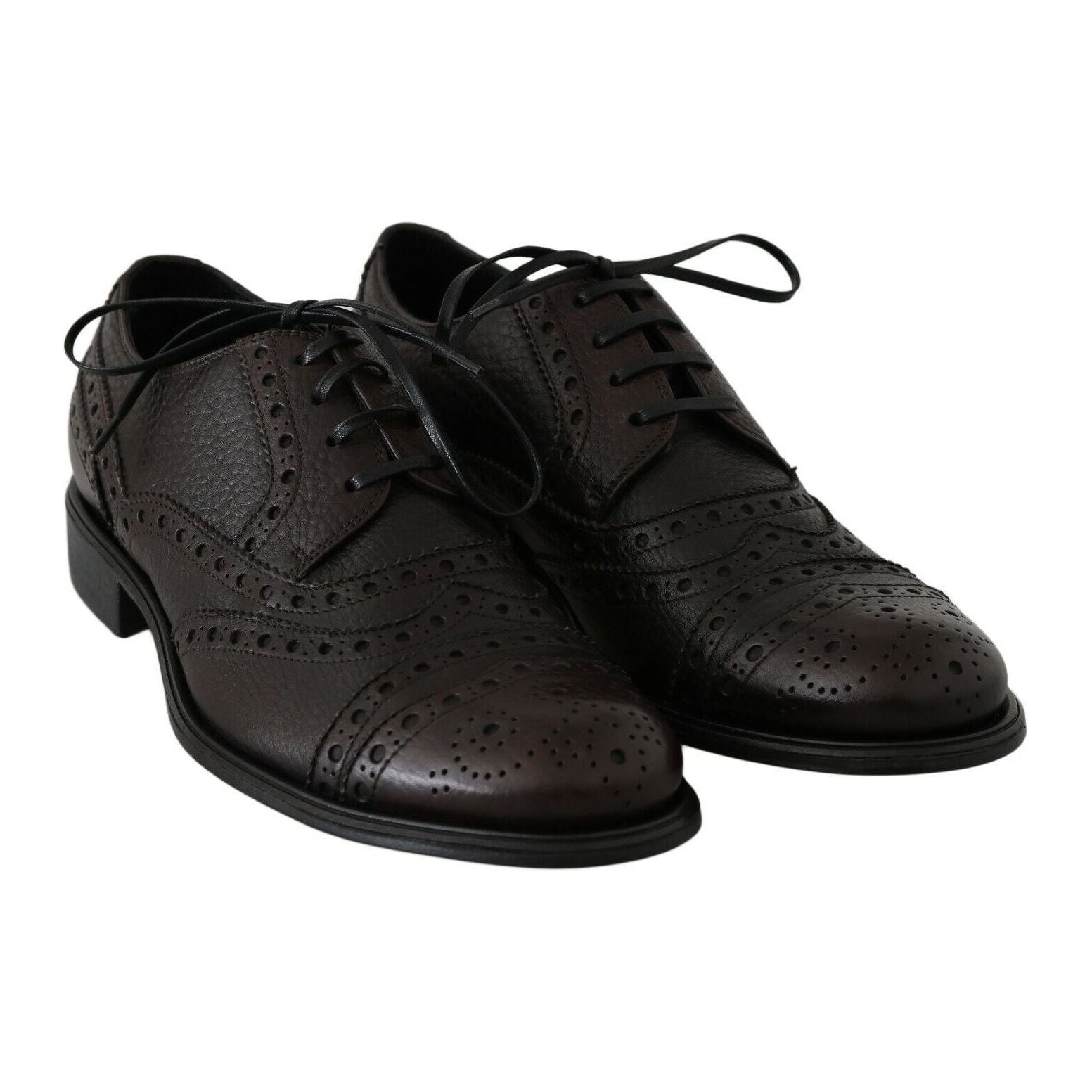 Elegant Wingtip Derby Dress Shoes