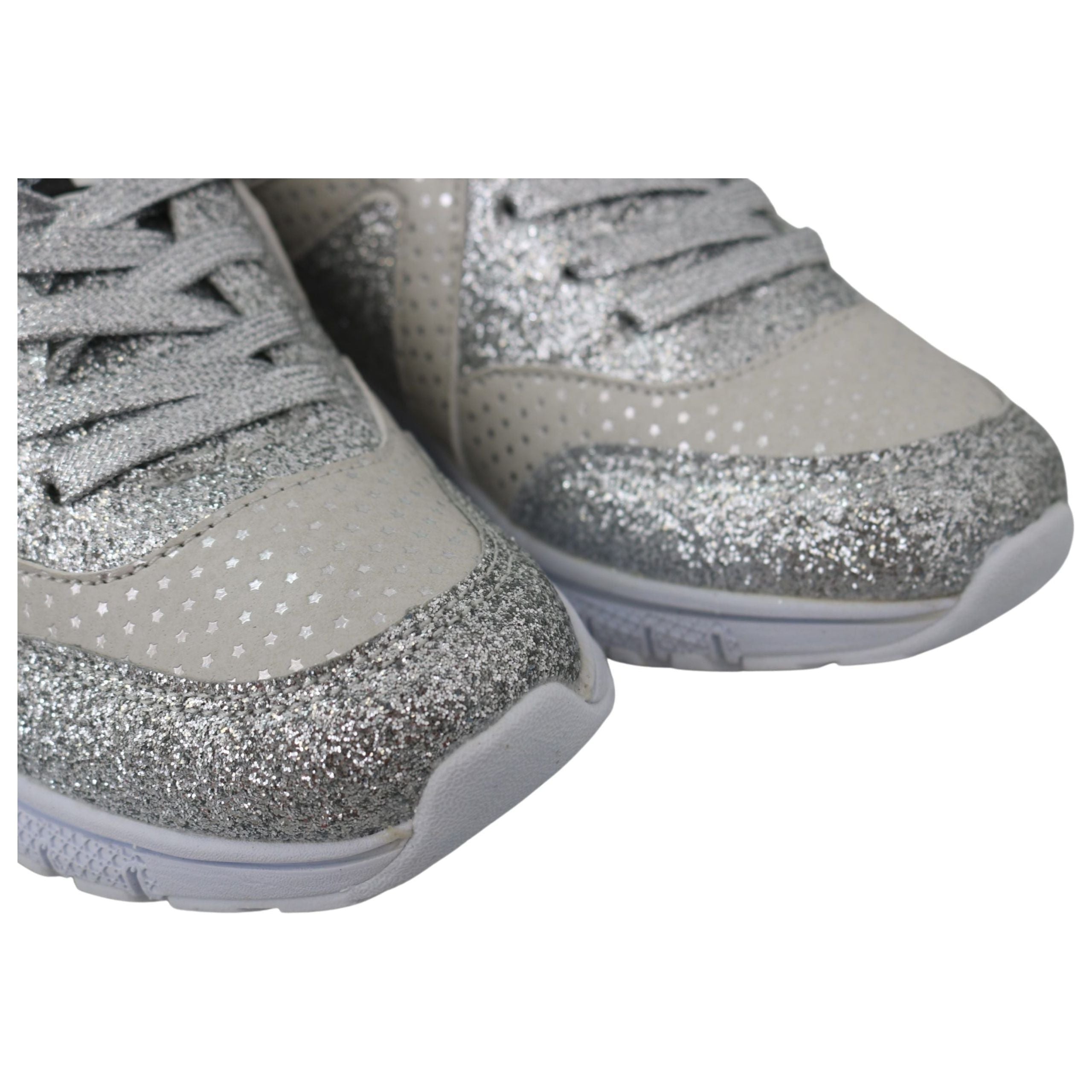 Chic Silver Runner Jasmines Sneakers