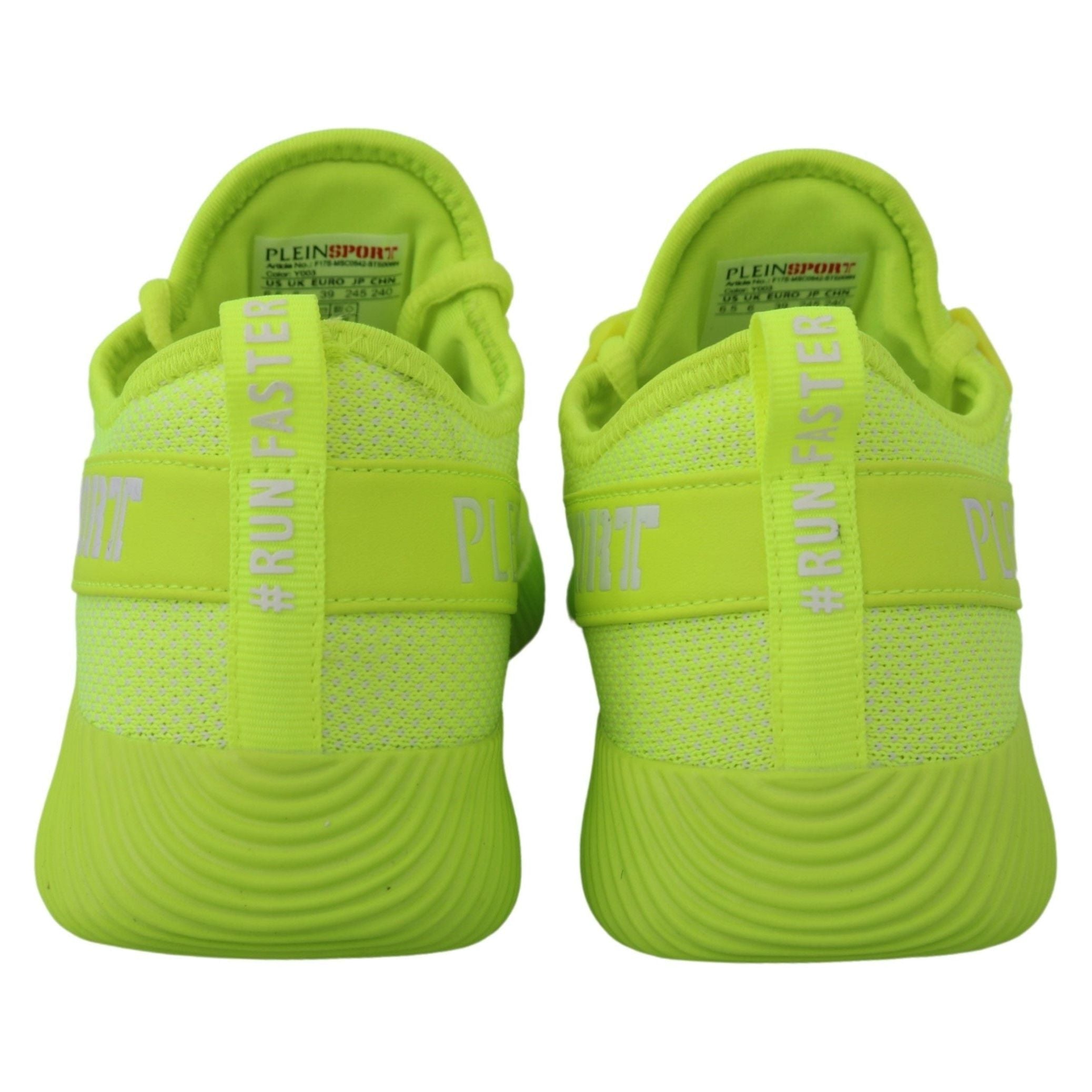 Electrify Your Step with Yellow Carter Sport Sneakers