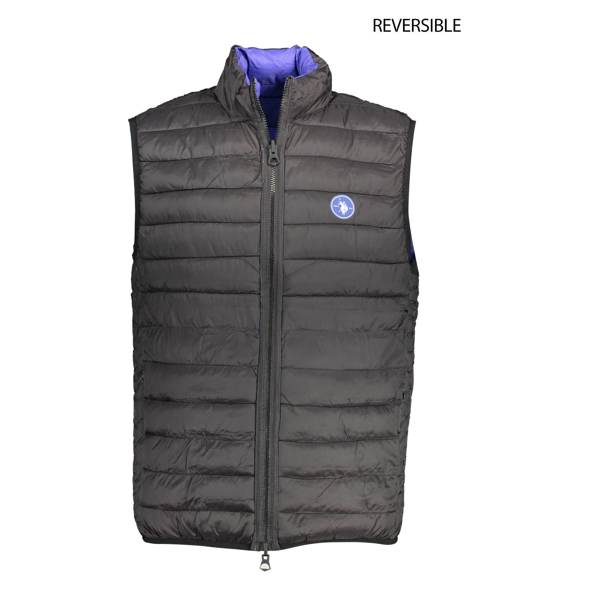 Sleek Reversible Sleeveless Jacket