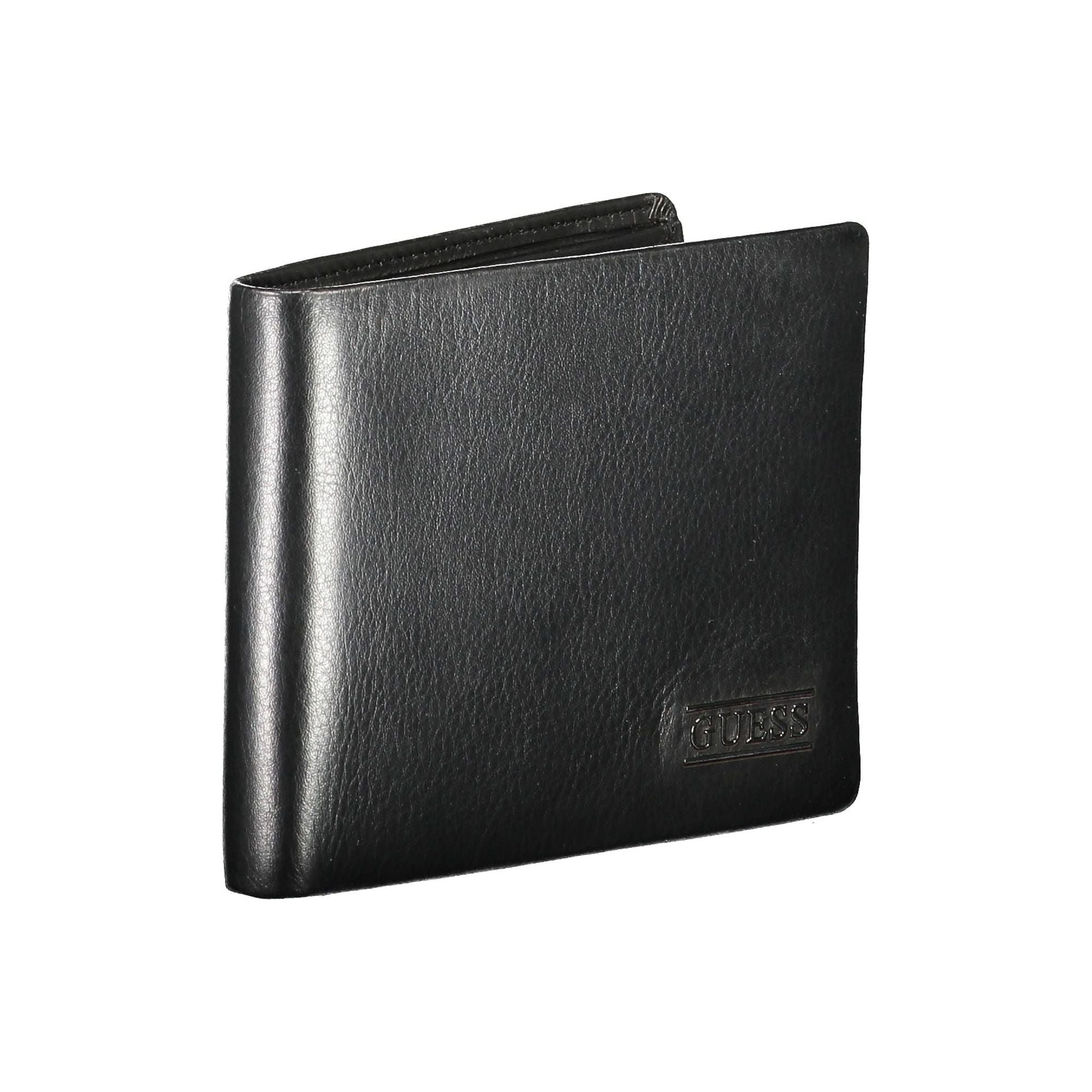 Elegant Black Leather Men's Wallet