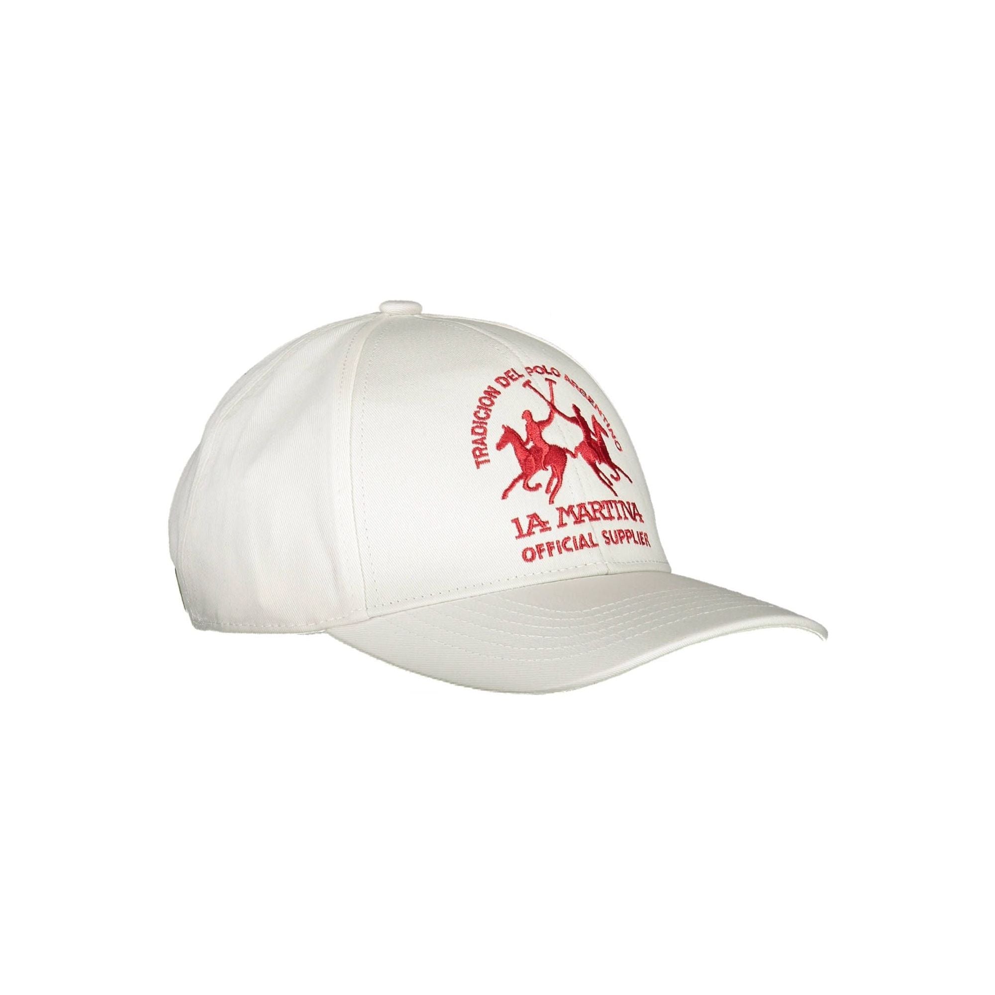 Elegant Visored Hat with Embroidered Logo