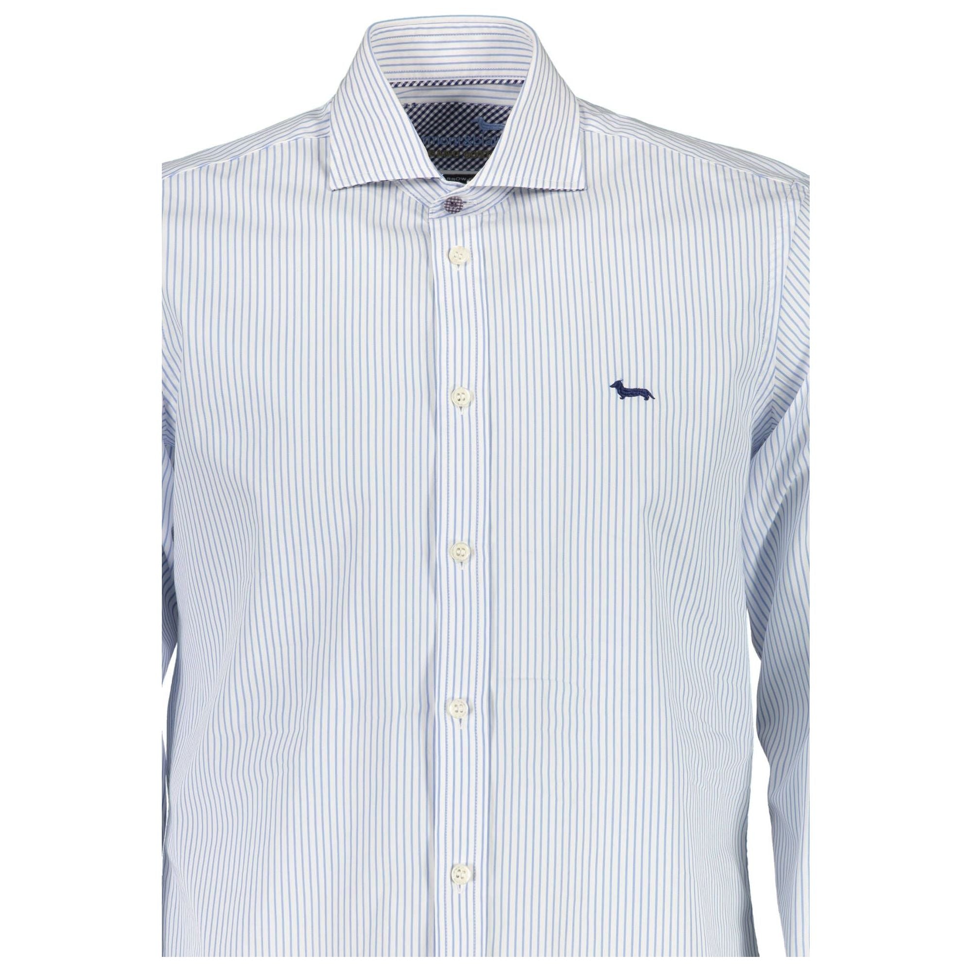 Elegant Light Blue Narrow Fit Shirt