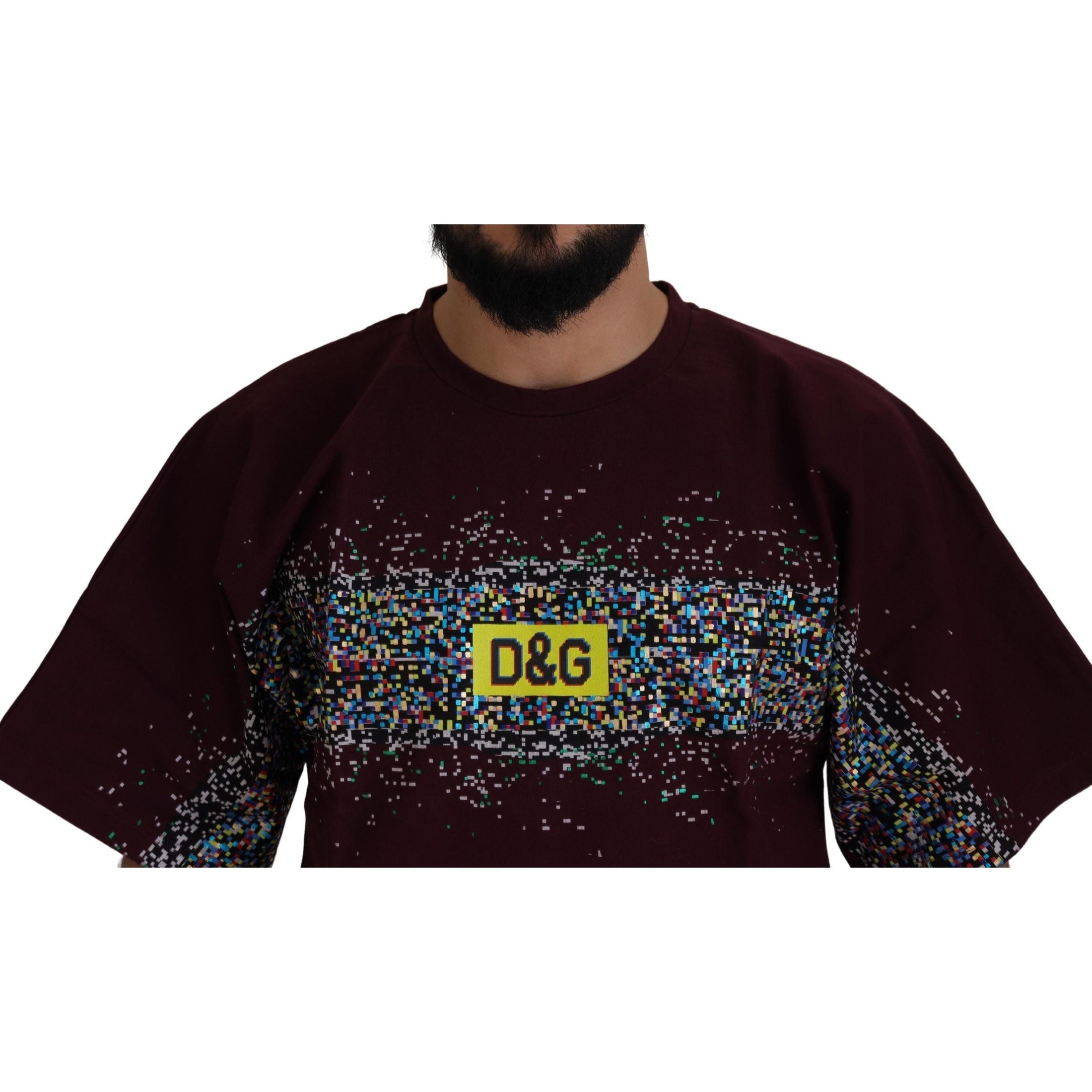 Bordeaux Crewneck Cotton Tee