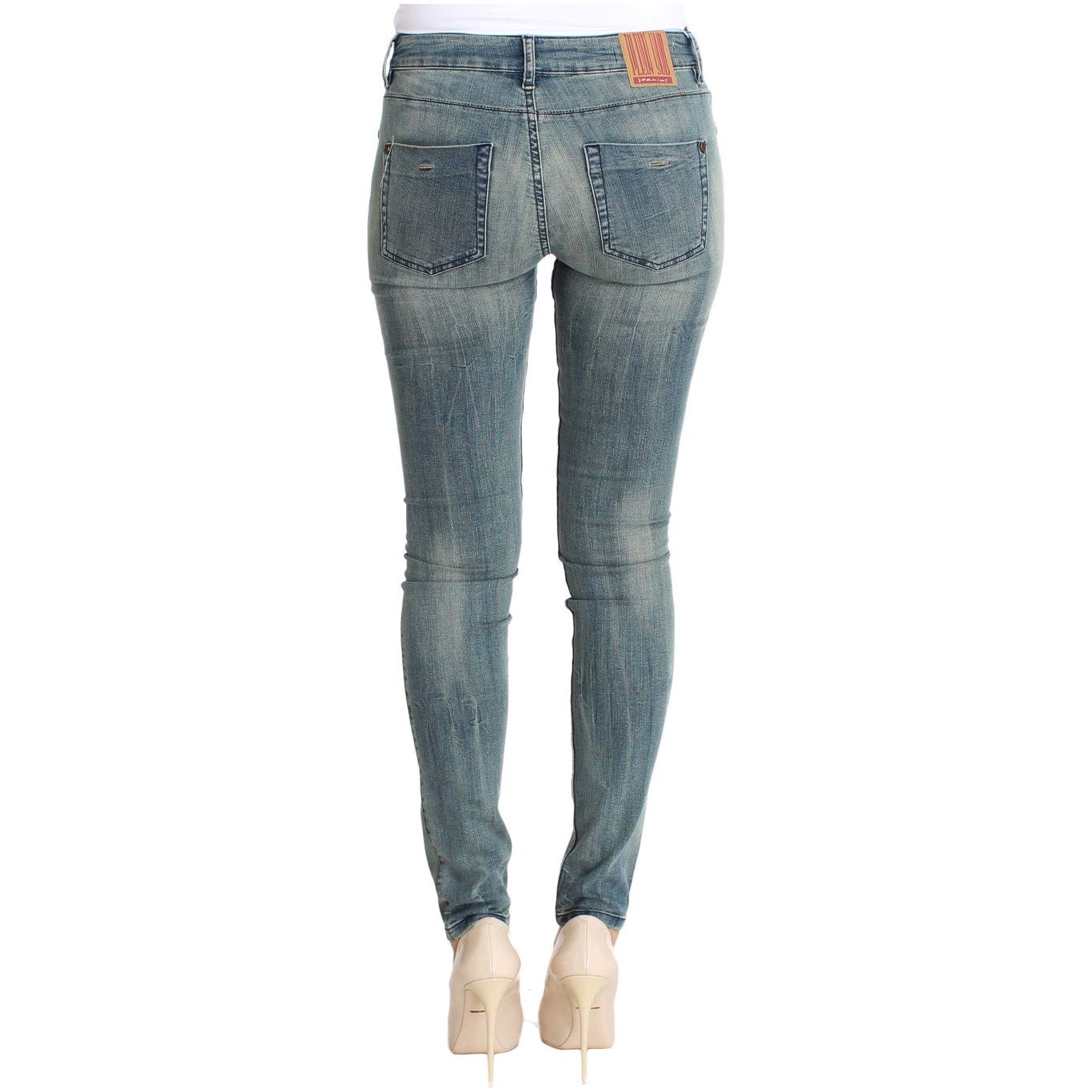 Chic Slim Skinny Blue Wash Denim