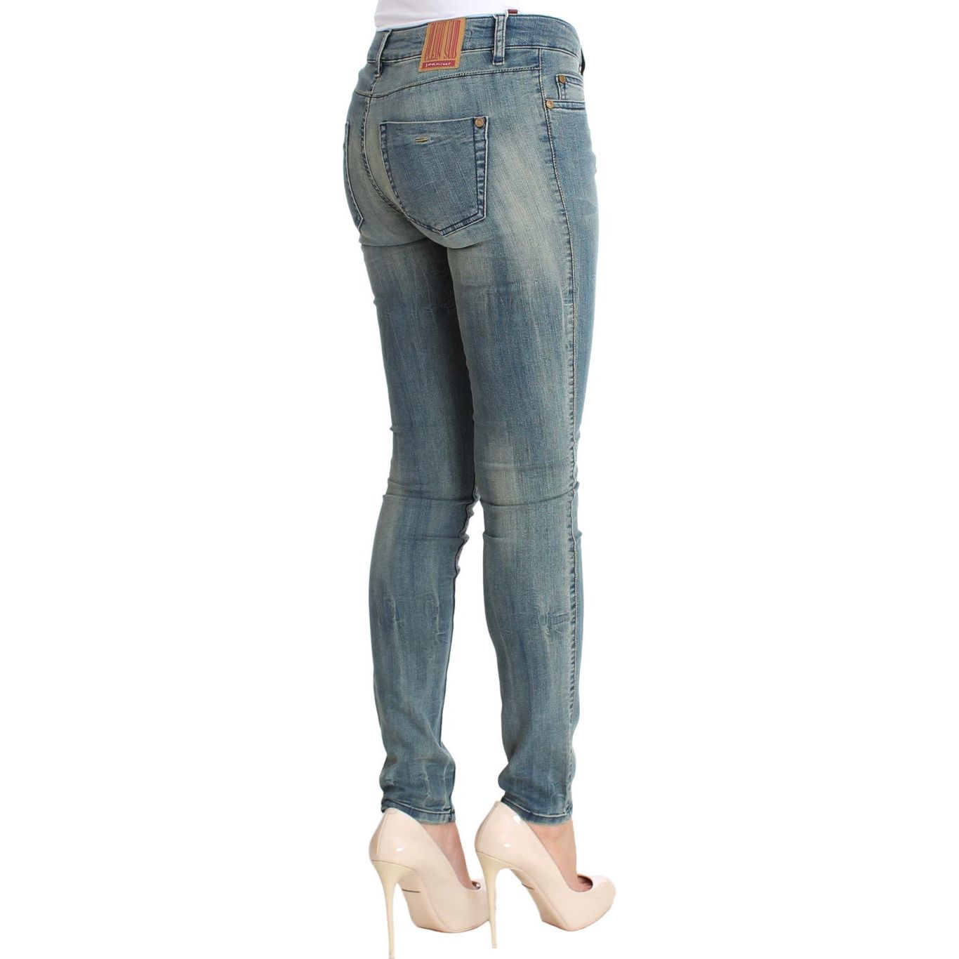 Chic Slim Skinny Blue Wash Denim