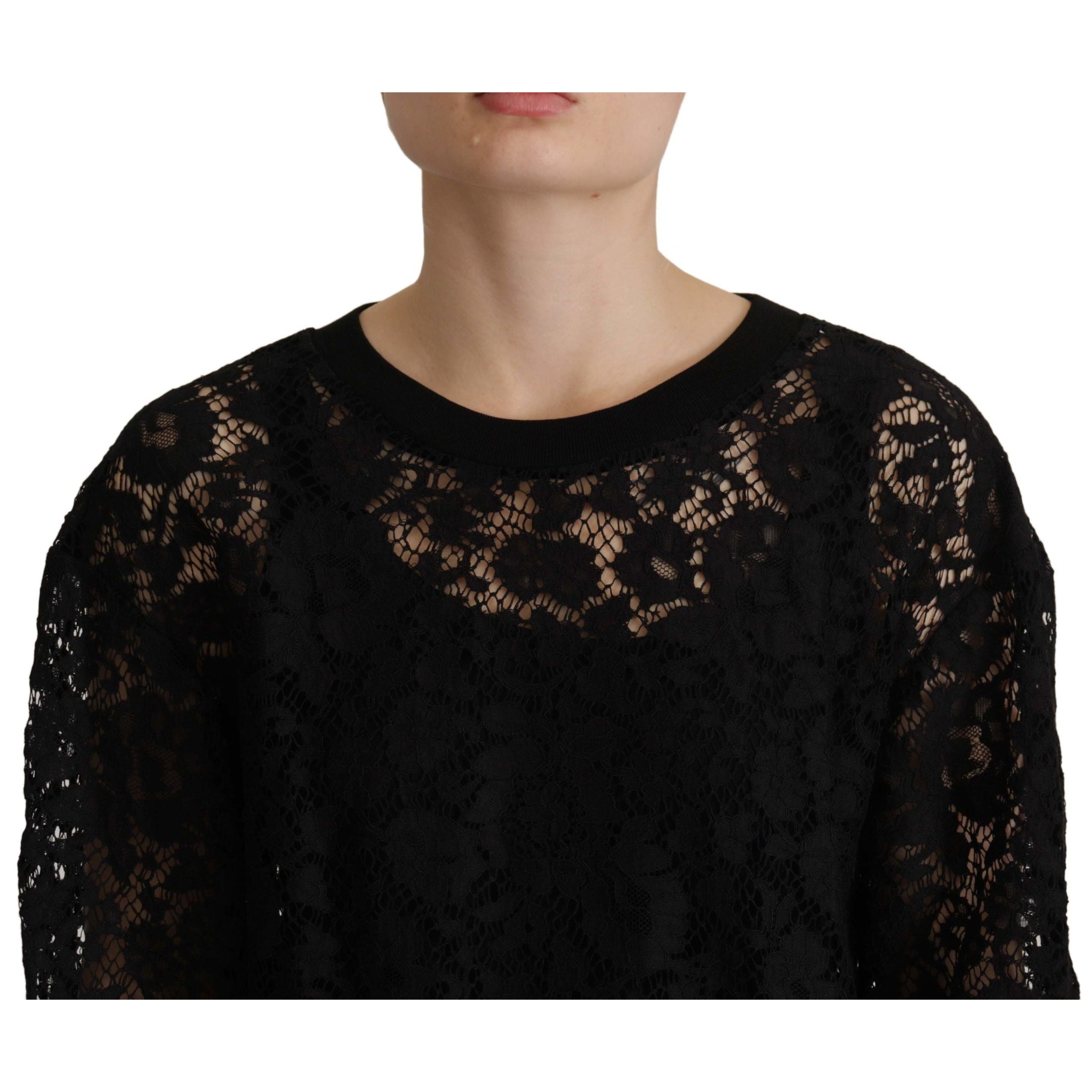 Elegant Black Long Sleeve Blouse Top