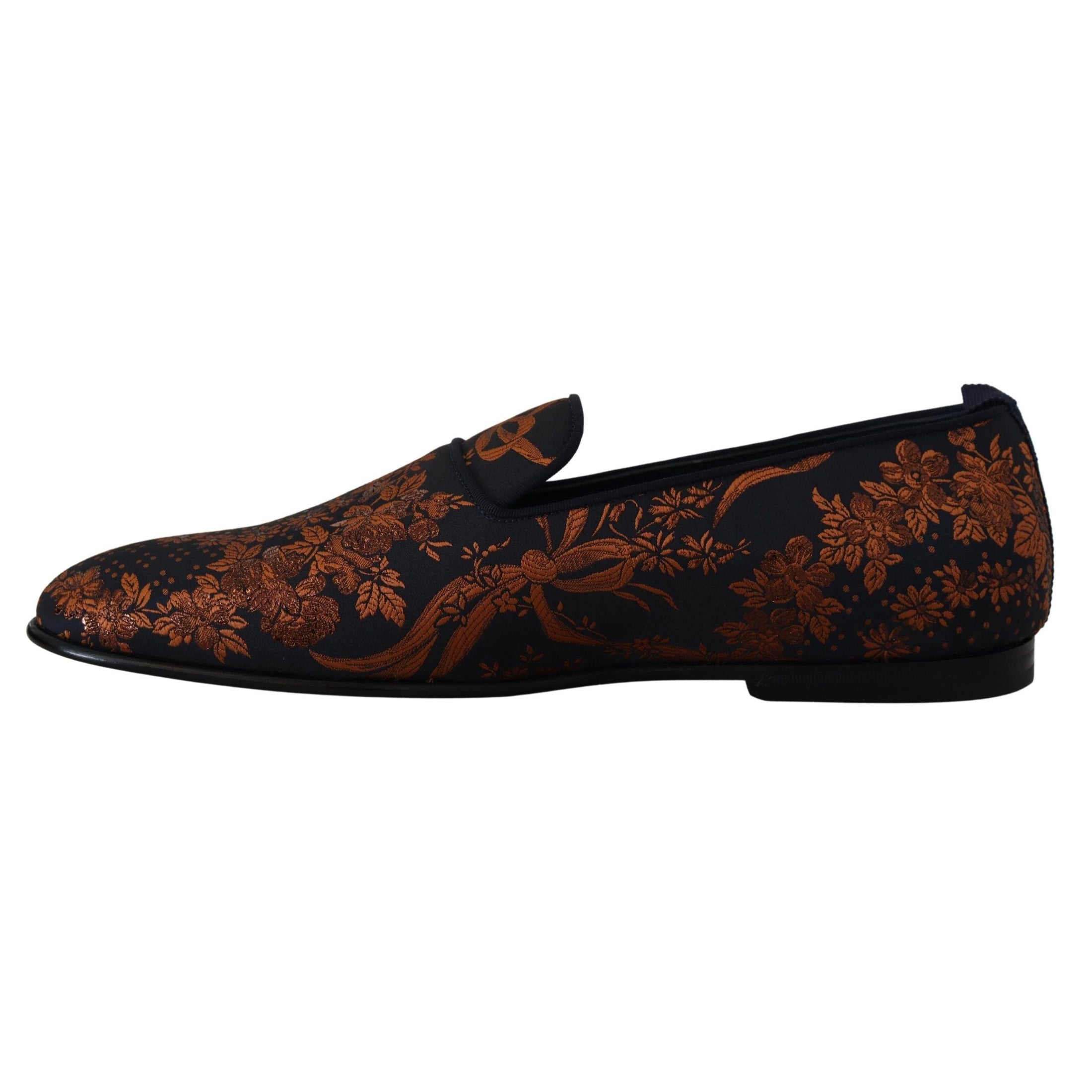 Elegant Floral Slip-On Loafers