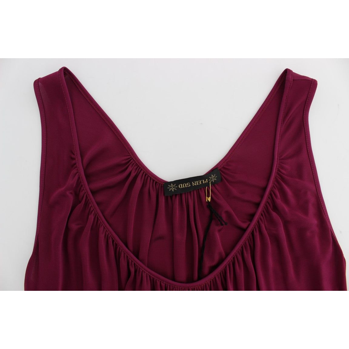 Elegant Purple Rayon Cami Blouse