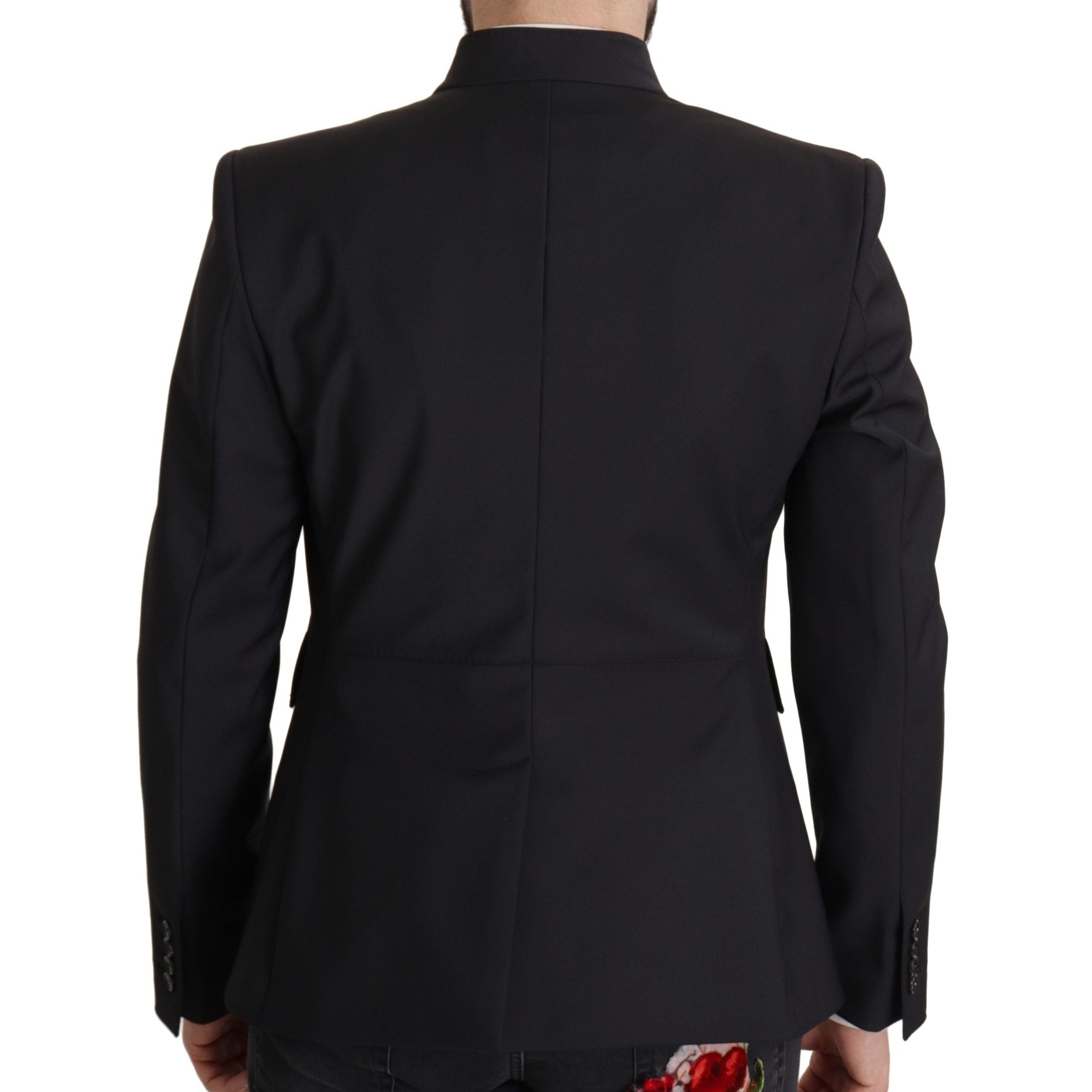 Elegant Single-Breasted Wool Blazer