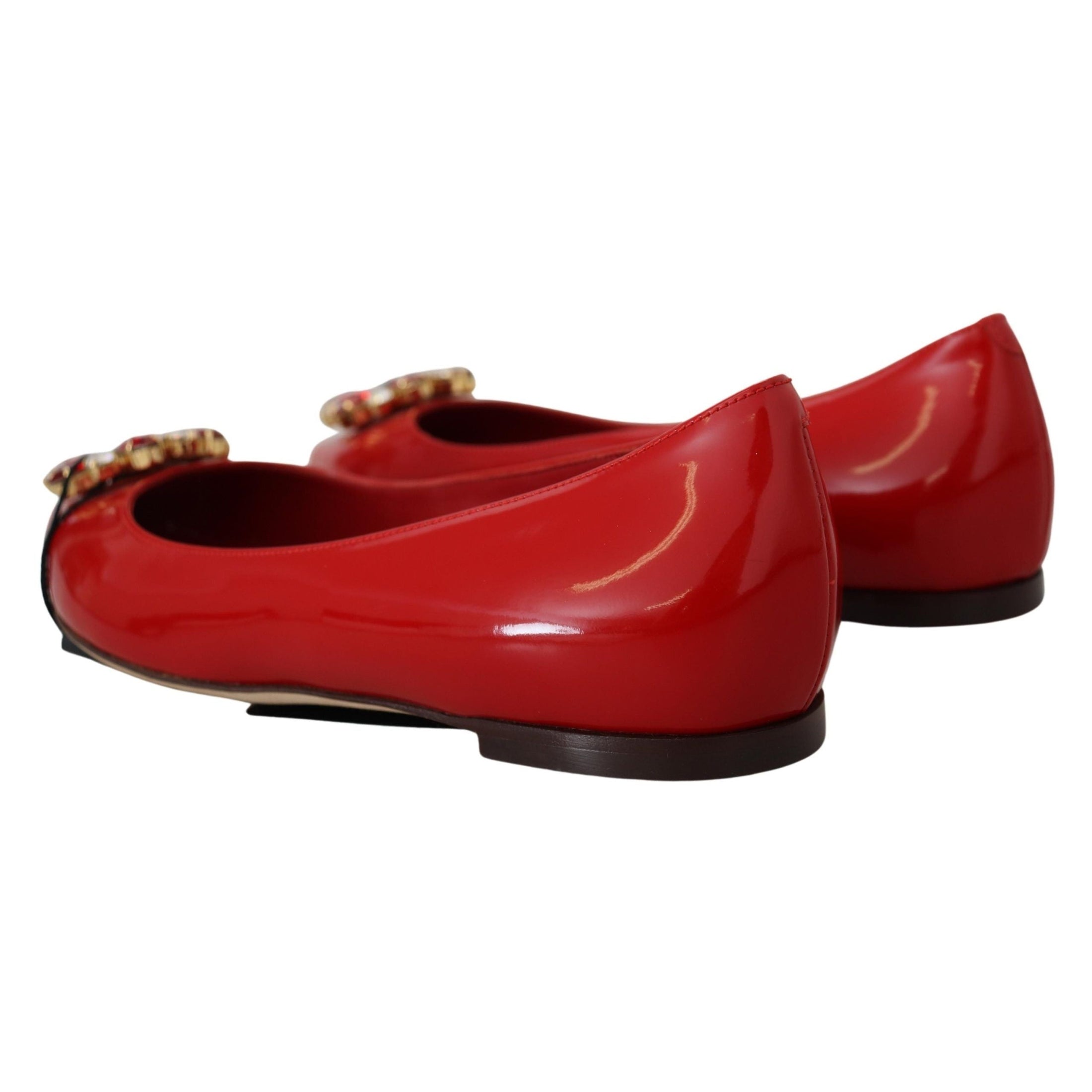 Red Suede Crystal Loafers - Exquisite Elegance